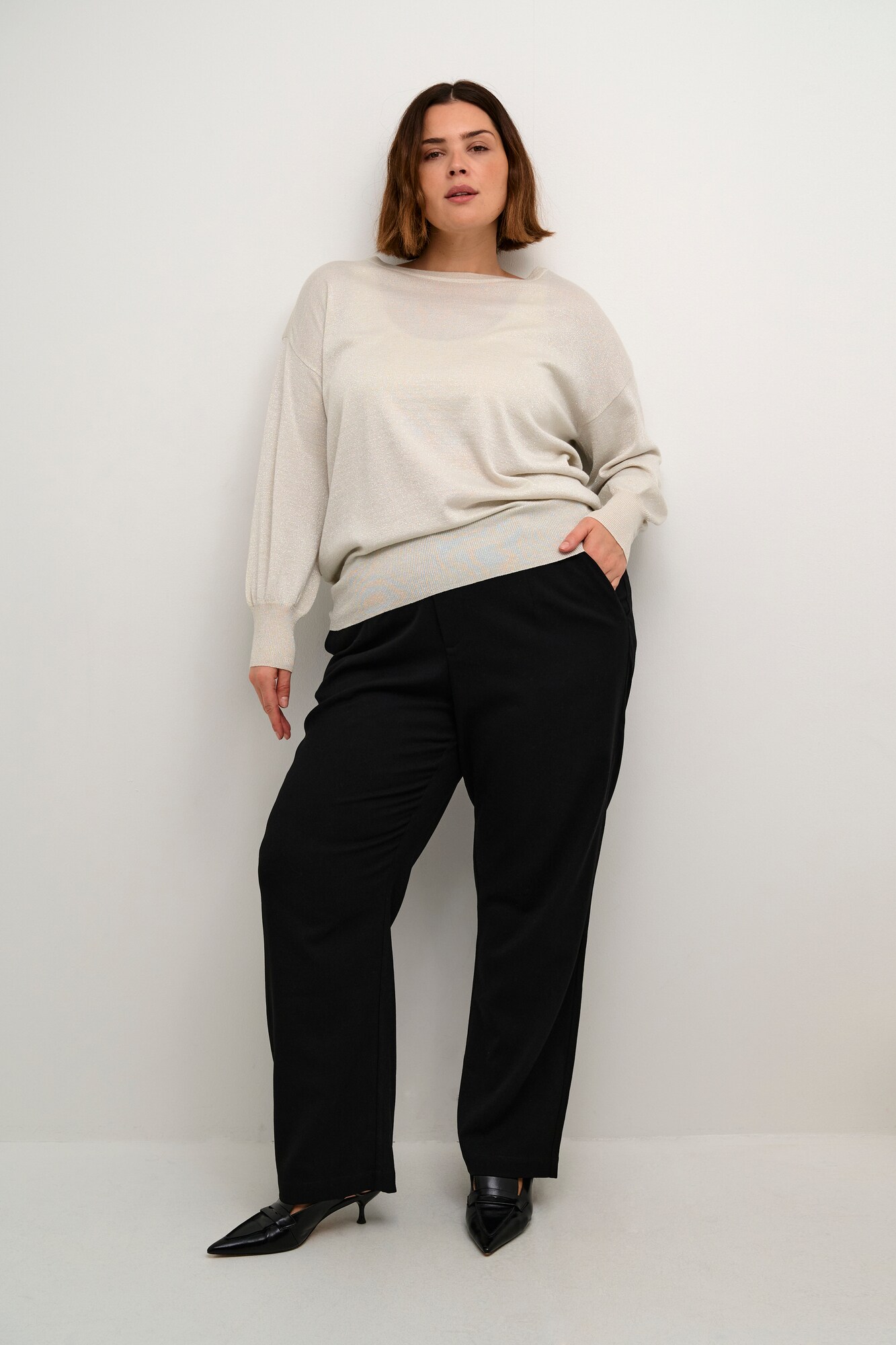 Thumbnail - KAFFE CURVE Pullover KC Regitta