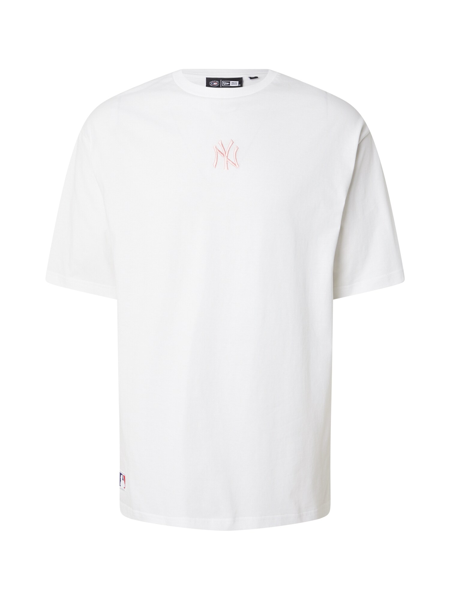 NEW ERA Majica 'MLB NEYYAN'  prljavo roza / bijela
