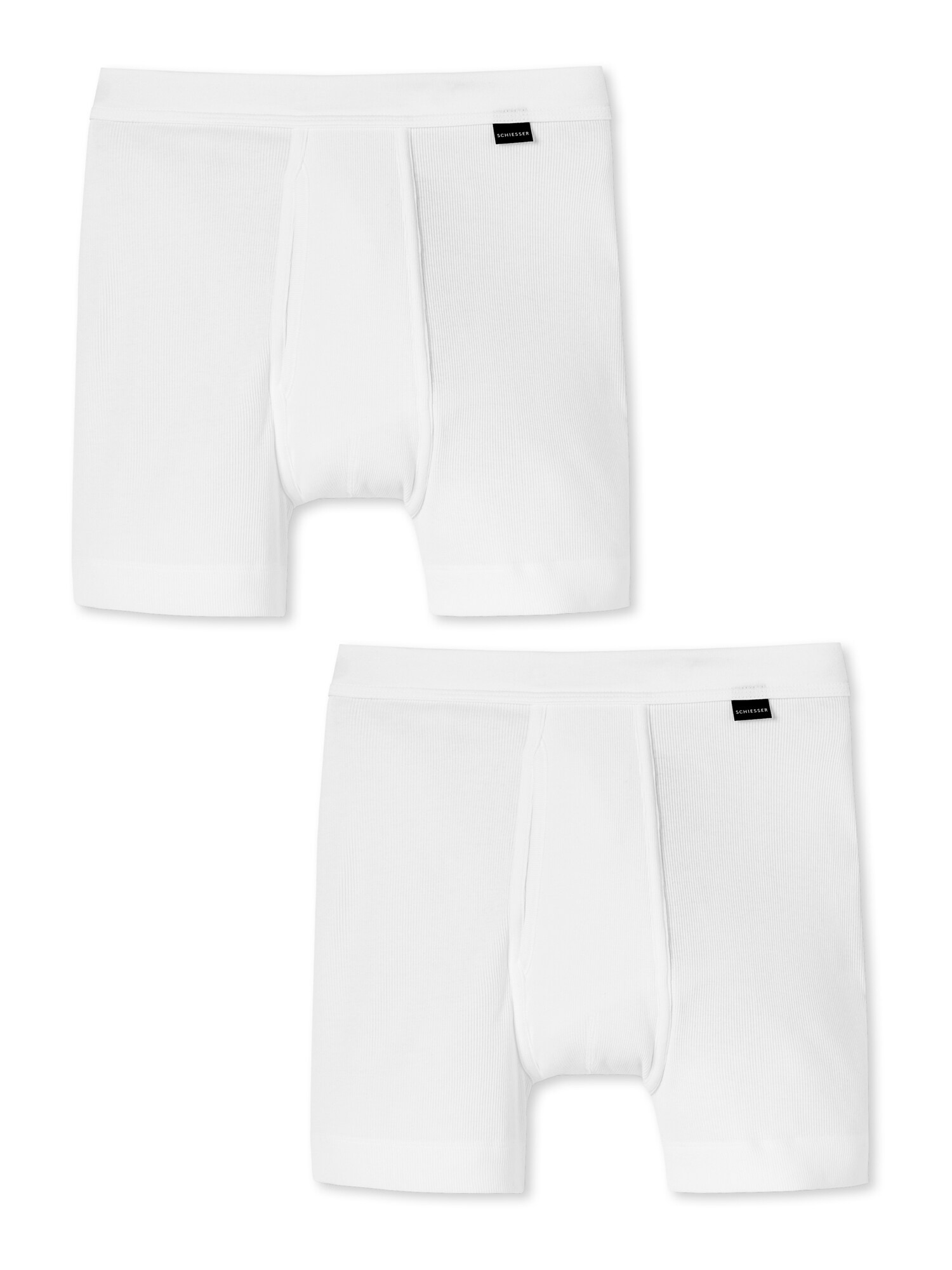 SCHIESSER Calzoncillo boxer  blanco
