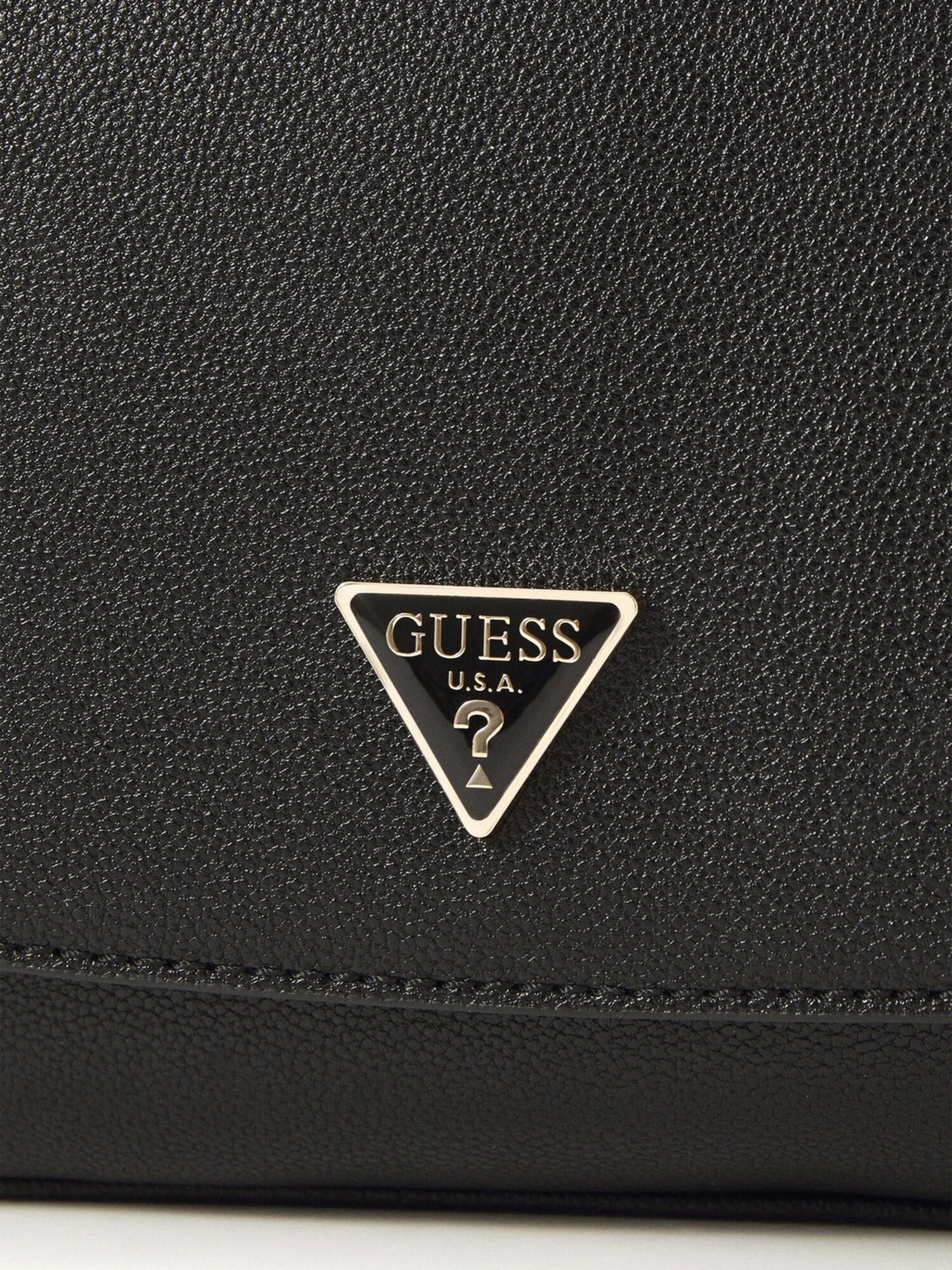GUESS Bolso de hombro 'Silvye Bucket'  negro – imagen 7