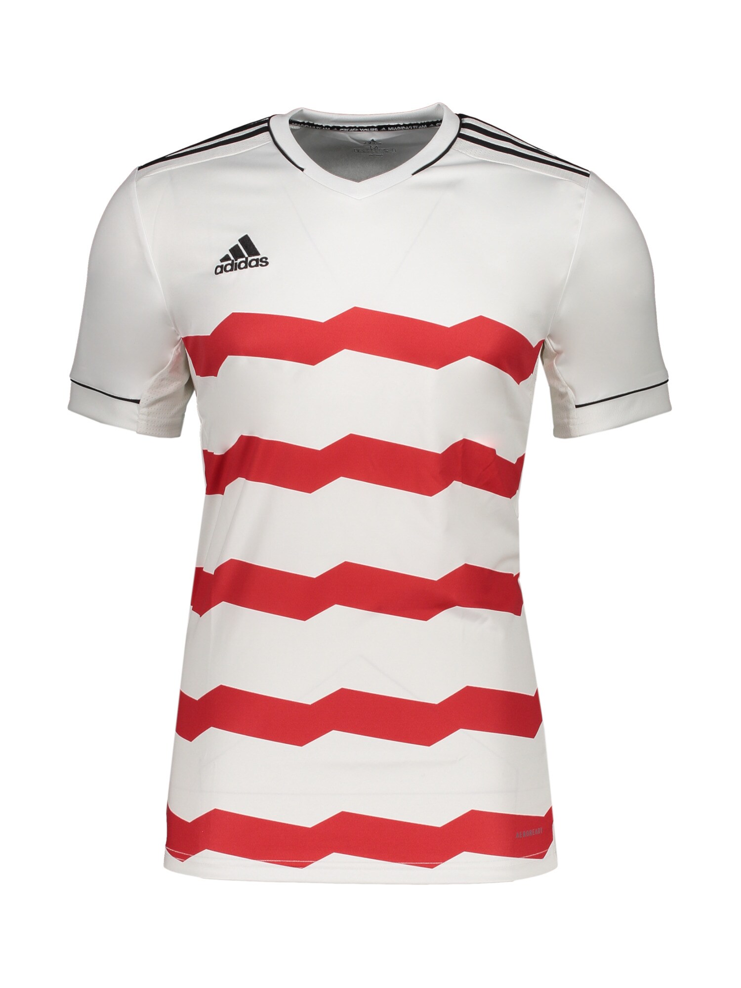 ADIDAS SPORTSWEAR Tricou funcțional  roșu / negru / alb