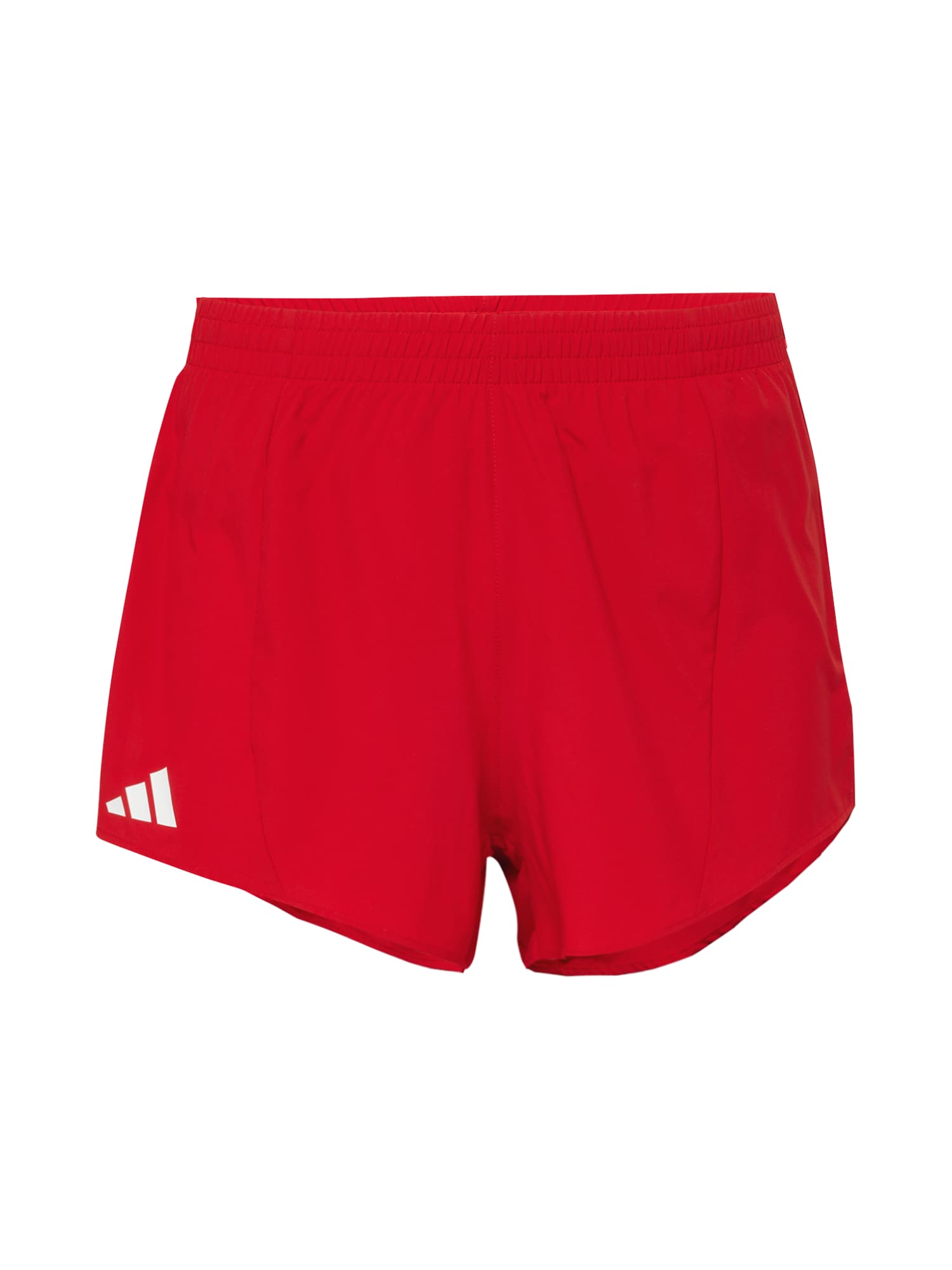 ADIDAS PERFORMANCE Športové nohavice 'Adizero Essentials'  červená / šedobiela