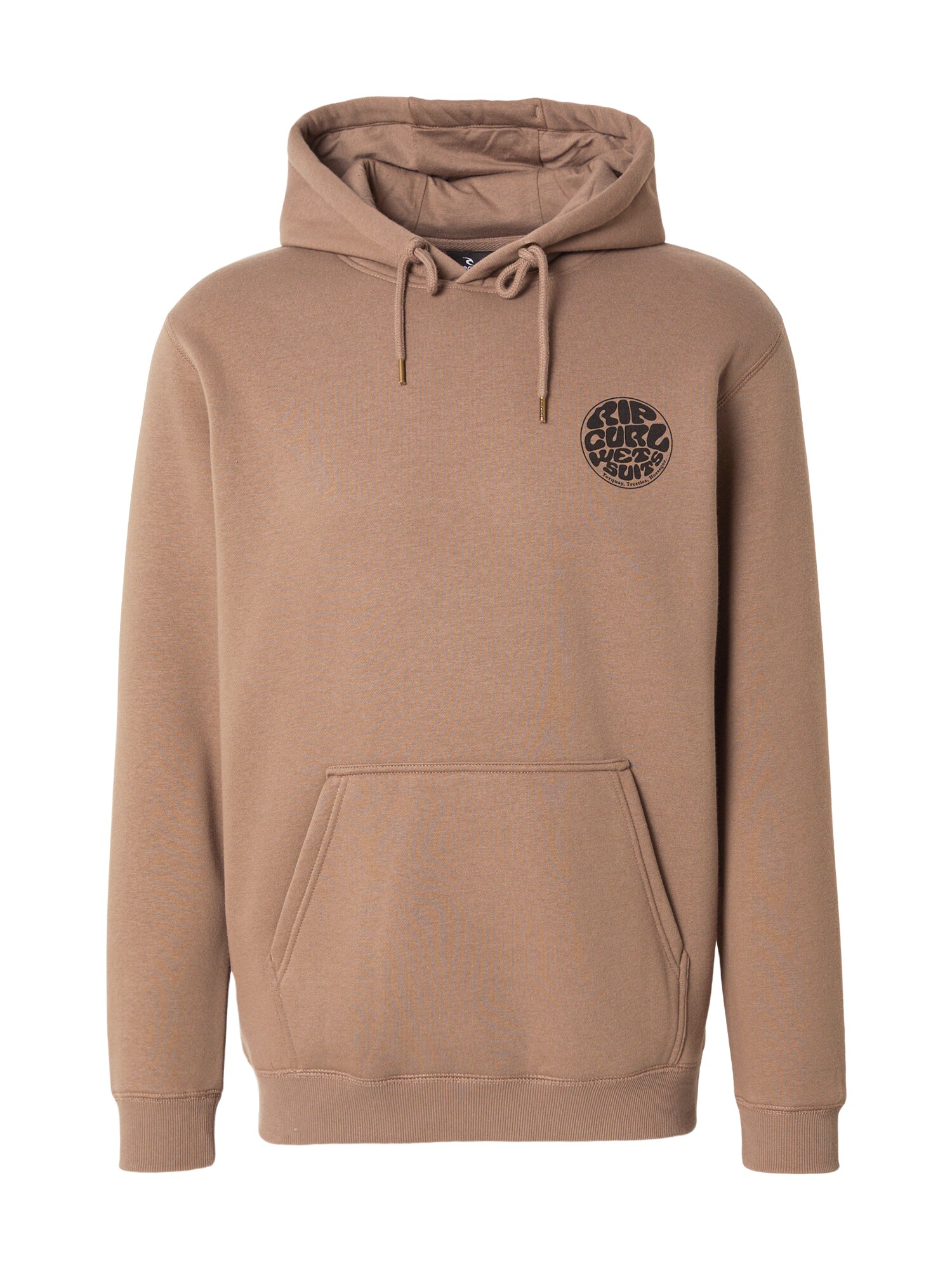 RIP CURL Mikina  svetlohnedá / čierna