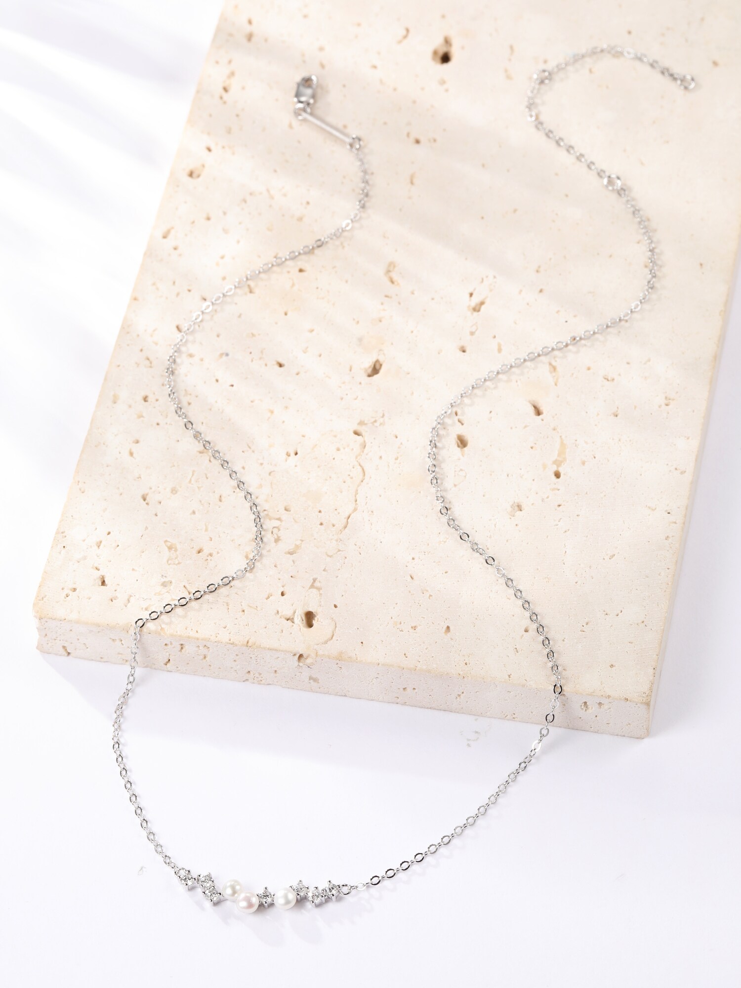Thumbnail - Hey Happiness Kette Pearl Cluster