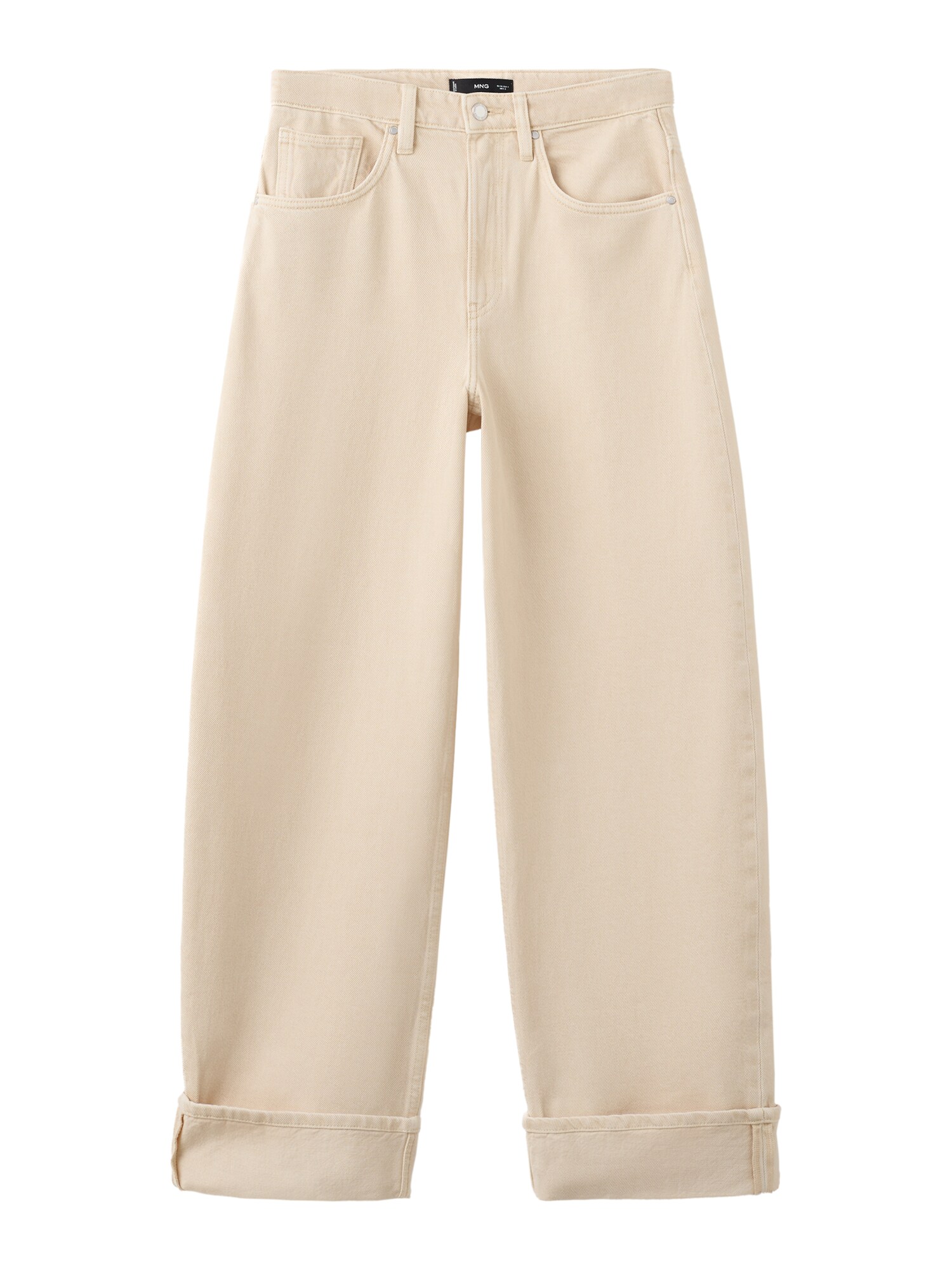 MANGO Jeans Eugenie alb murdar