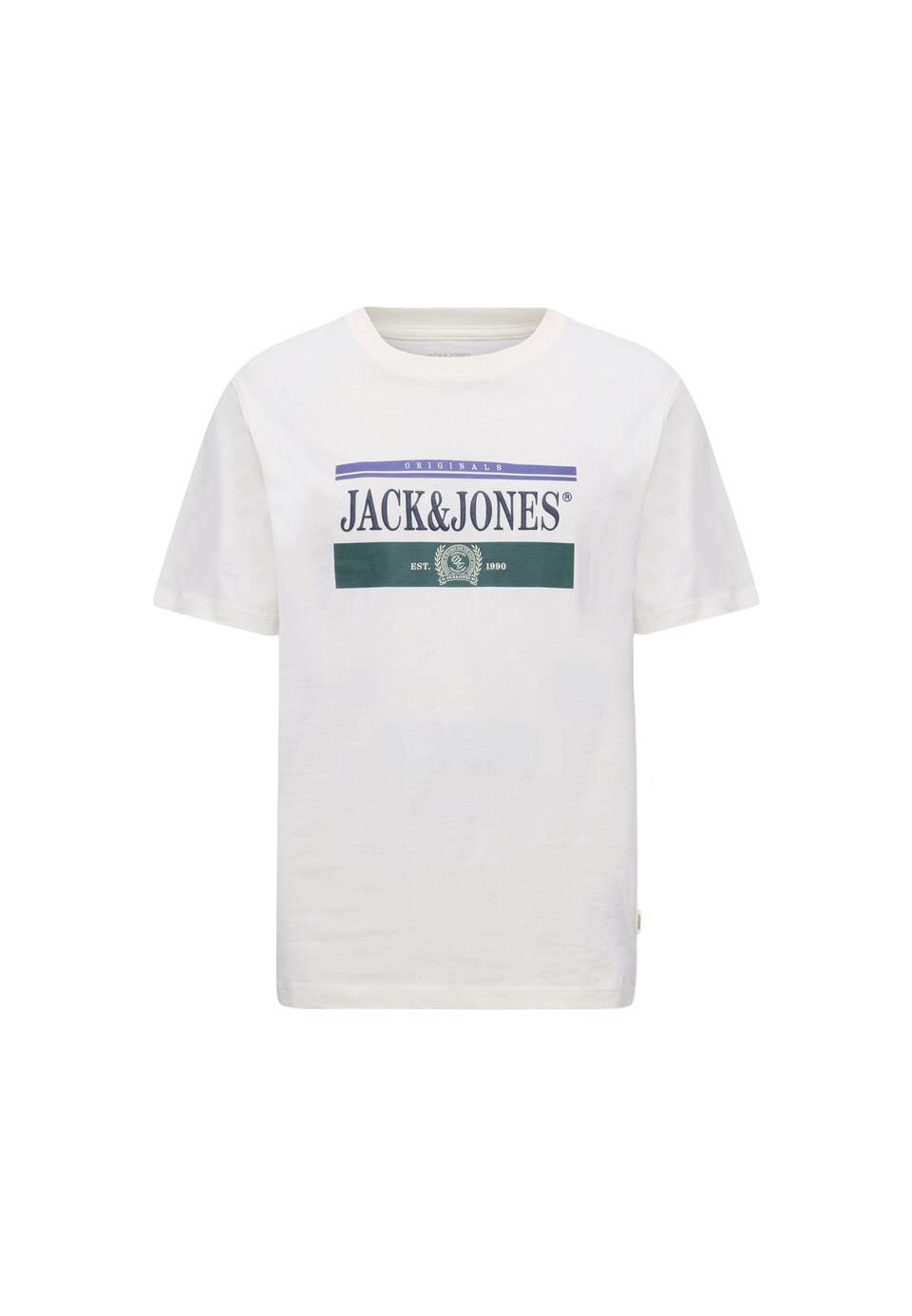 T-shirt 'JORFREDERIKSBERG' mörkblå / mörkgrön / mörklila