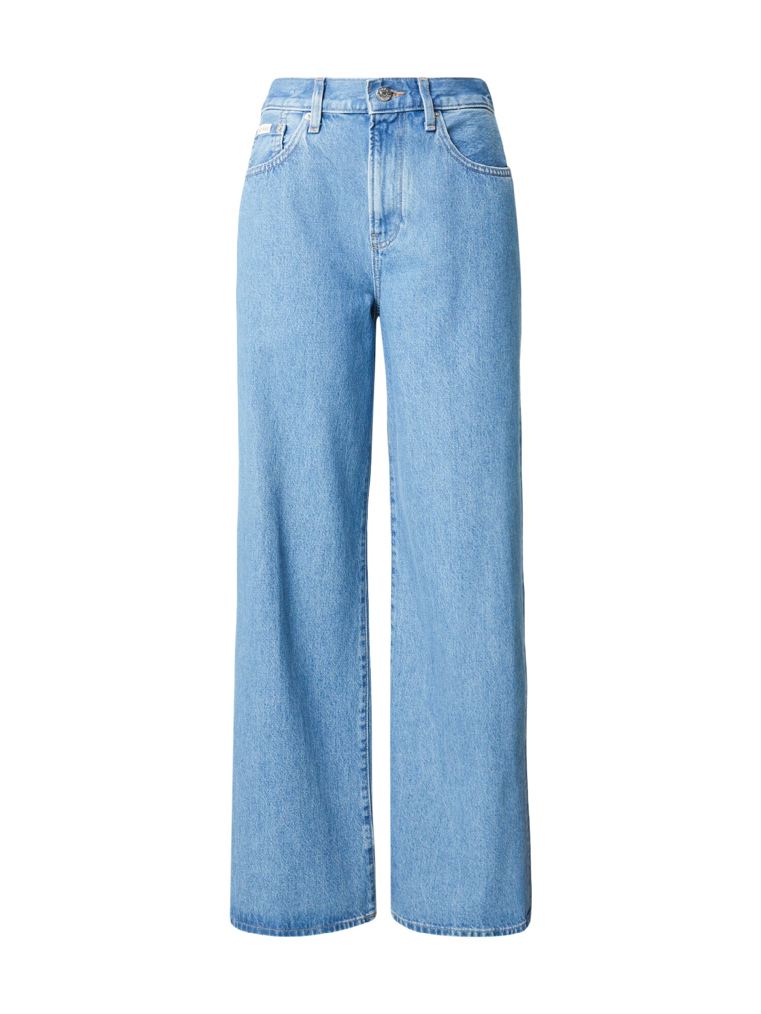 Calvin Klein Jeans Vaquero 'Wide Leg' azul denim
