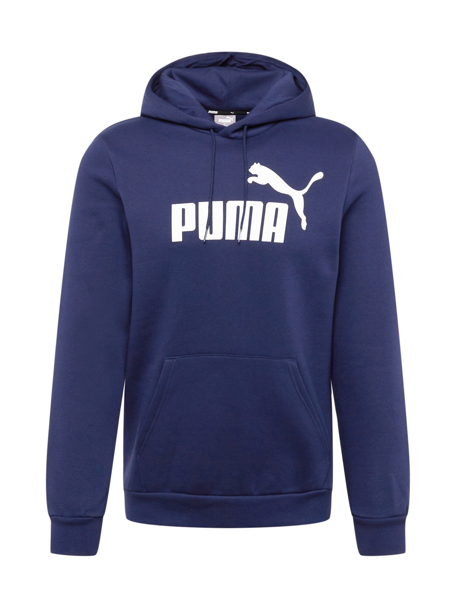 PUMA Športová mikina  námornícka modrá / biela