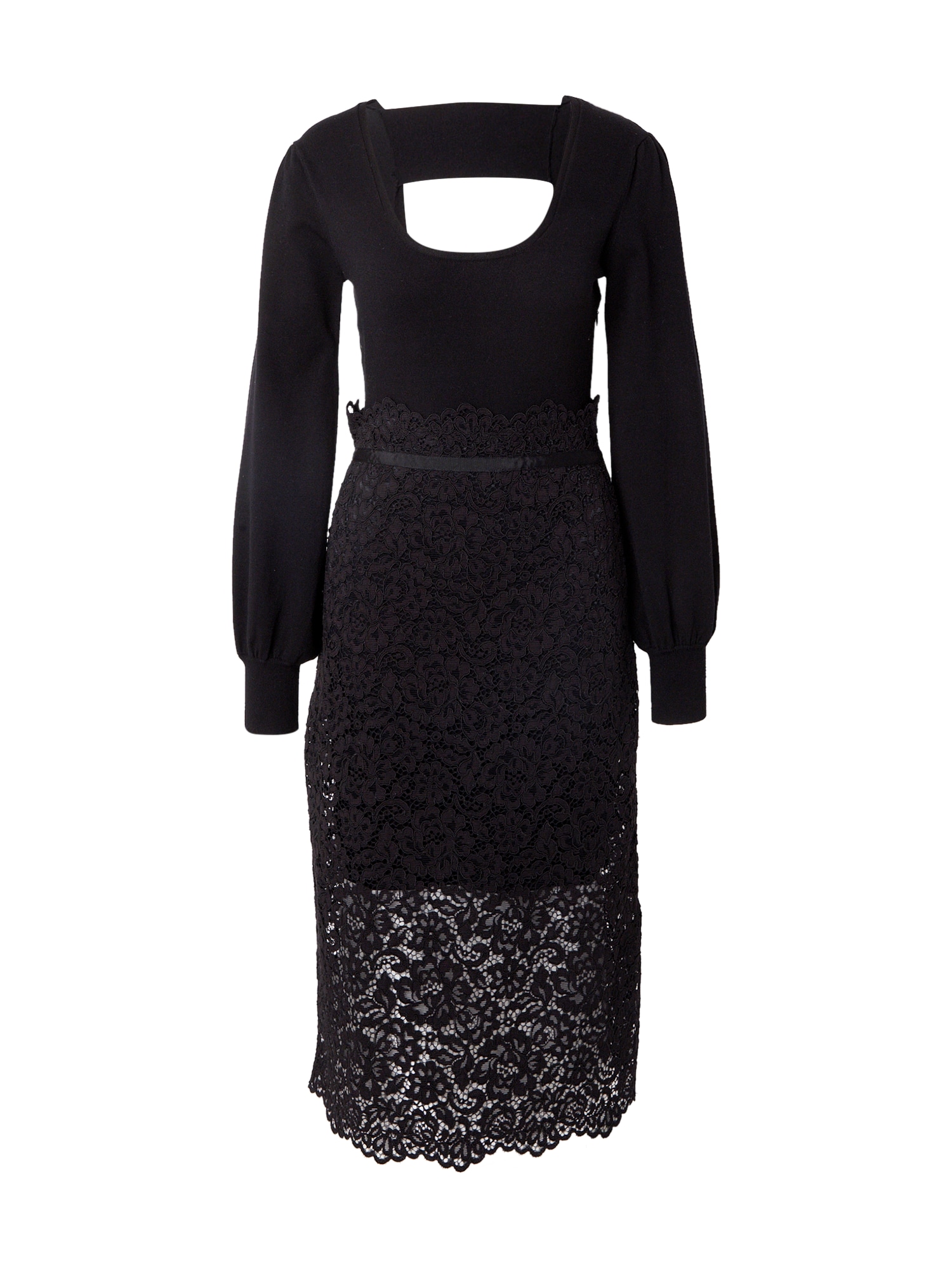 Twinset Rochie tricotat  negru