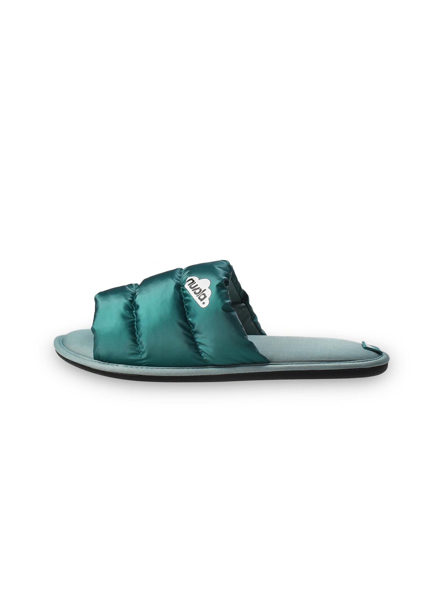Nuvola. Zapatillas de casa 'Zueco Spring'  esmeralda