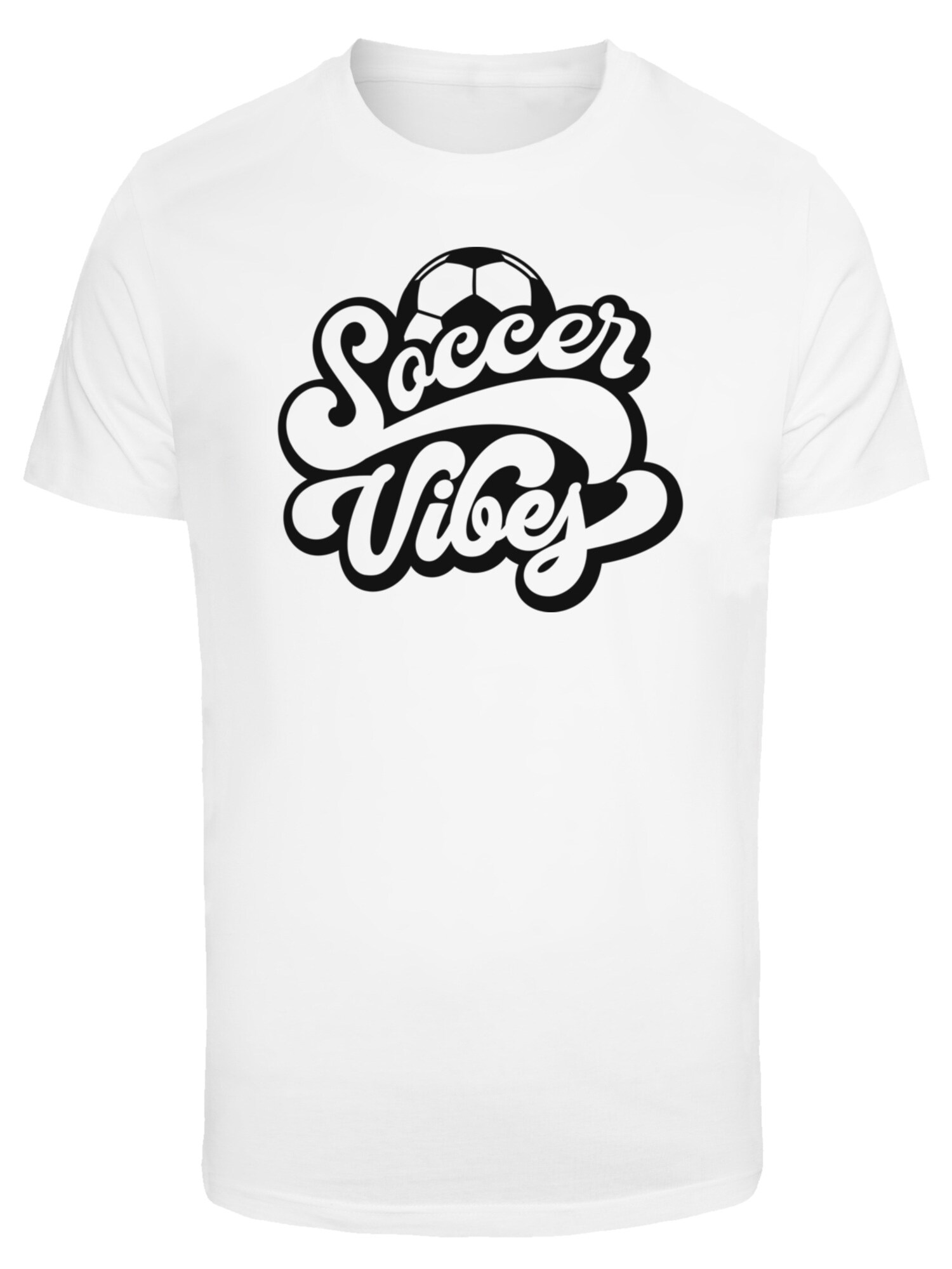 Thumbnail - F4NT4STIC T-Shirt Soccer Vibes Typography Sporty Graphic
