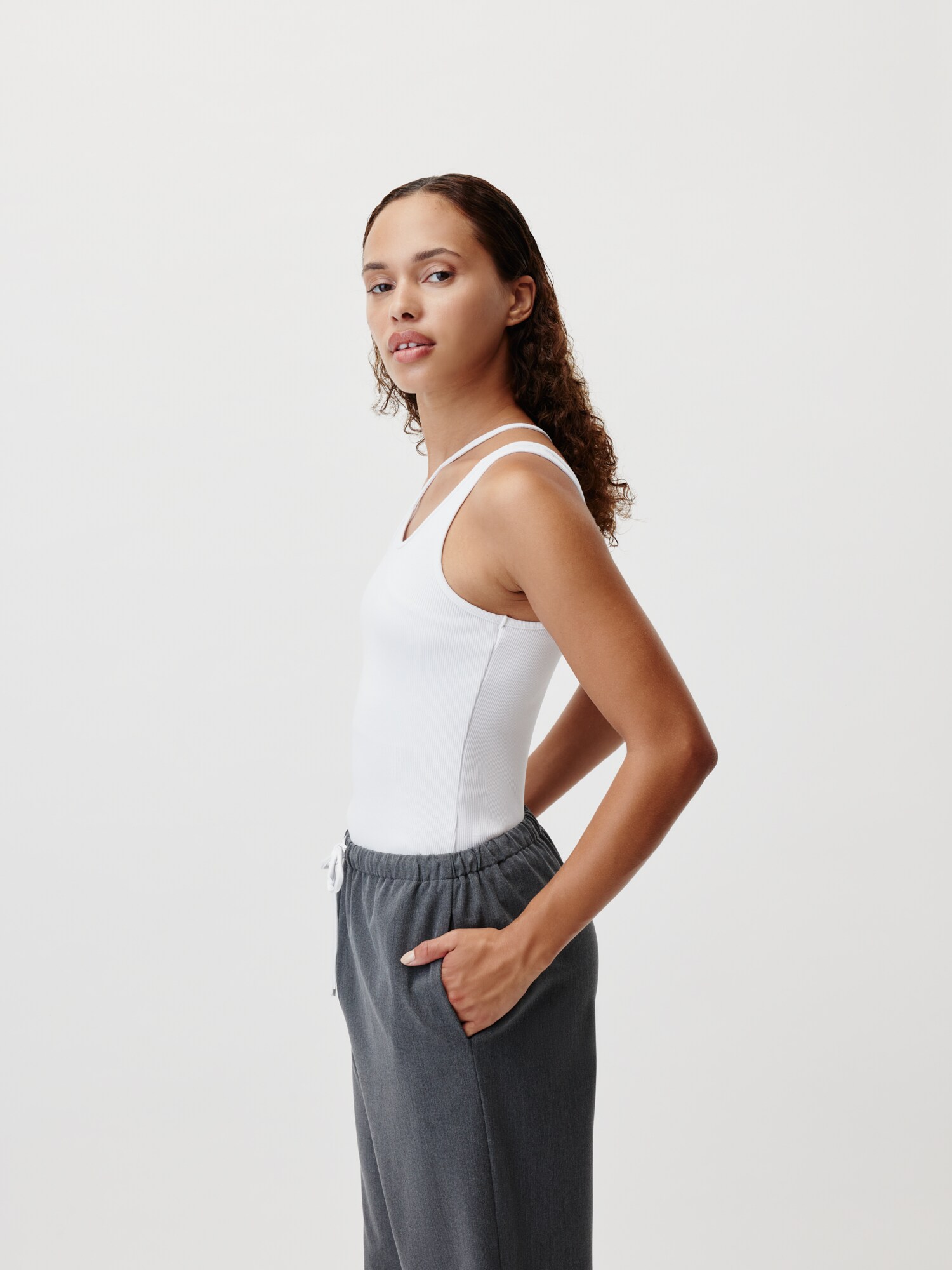LeGer by Lena Gercke Top 'Mathilde' biela (obrázok 5)
