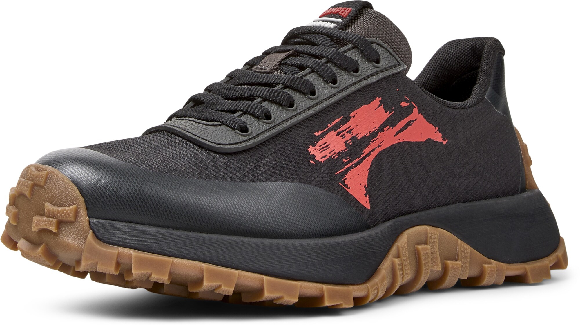 CAMPER Zapatillas deportivas bajas 'Drift Trail' marrón / rojo / negro