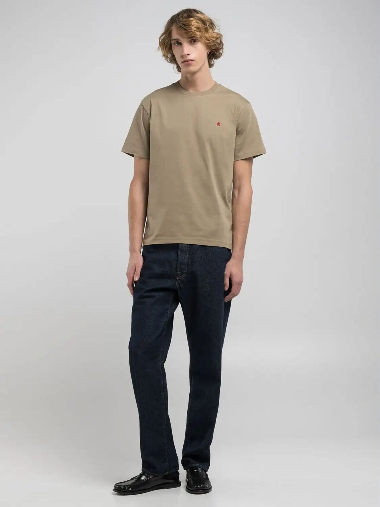REPLAY Camiseta beige