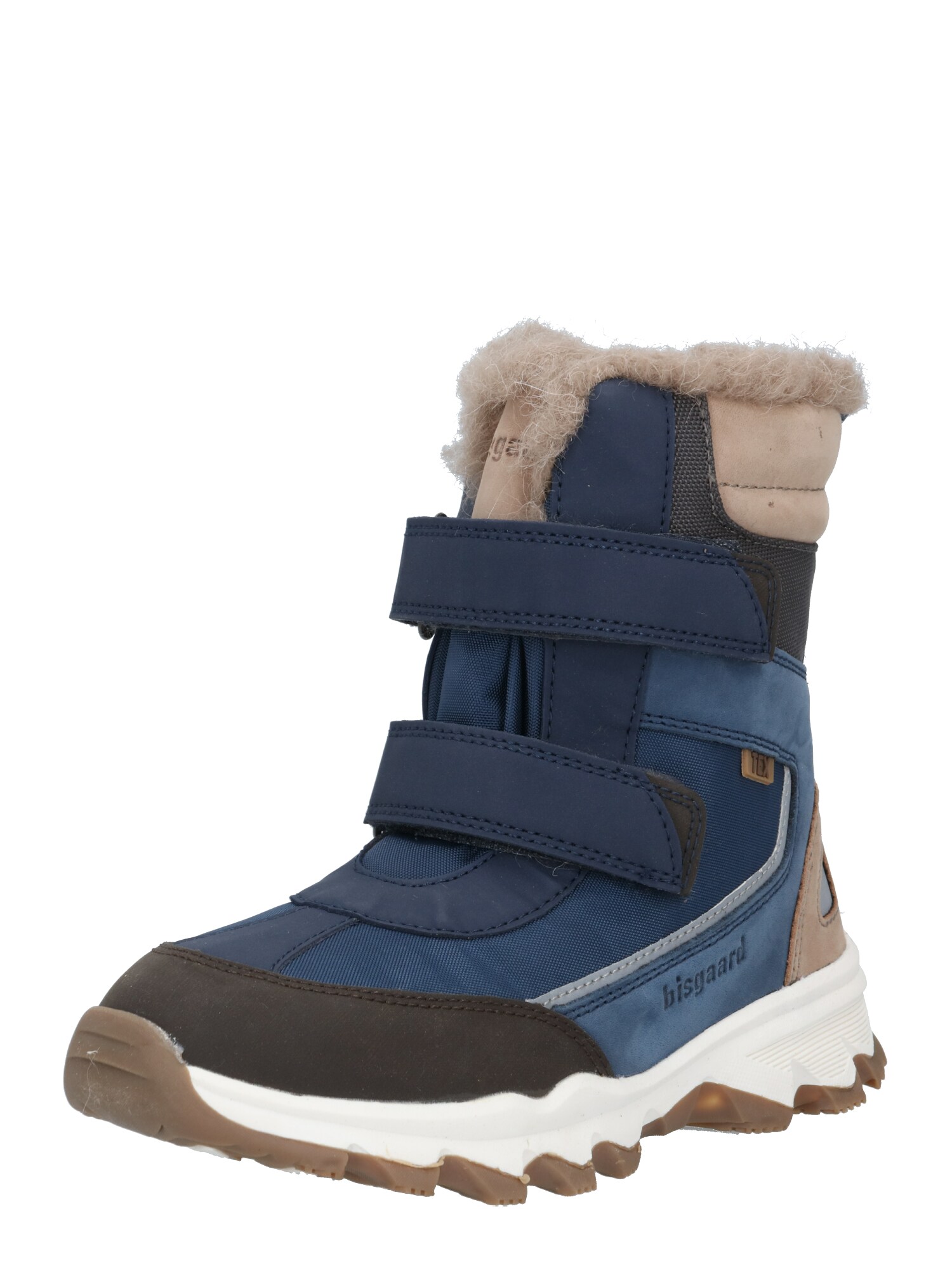 BISGAARD Sniego batai  tamsiai mėlyna / smėlio / juoda