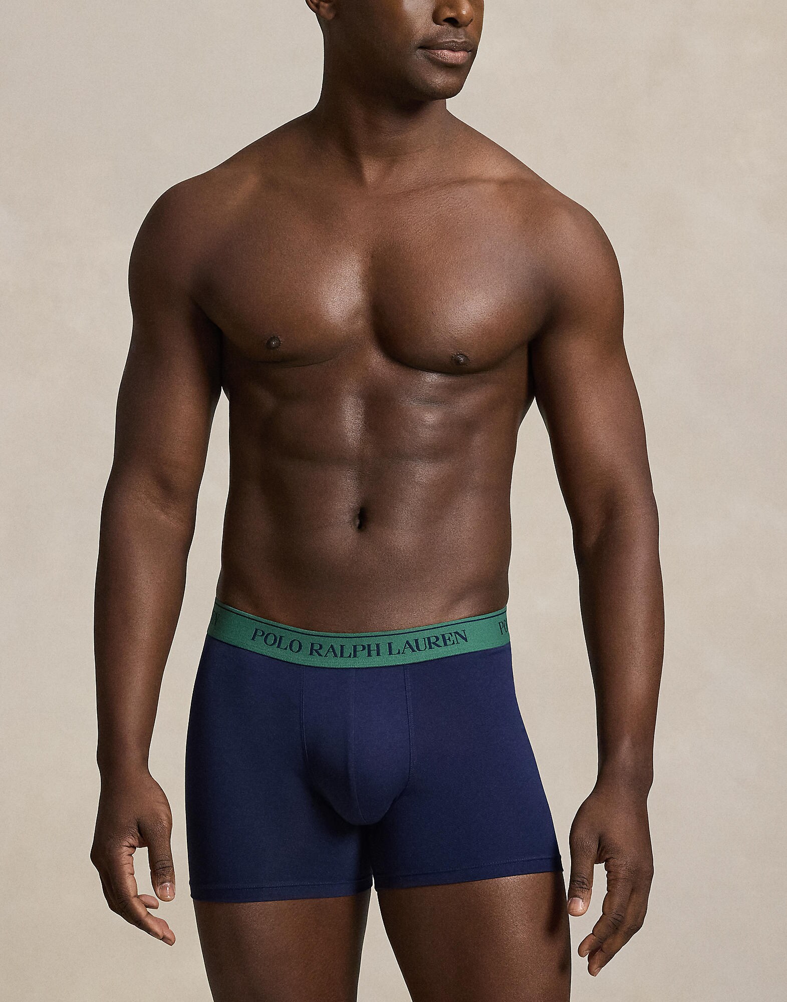 Polo Ralph Lauren Calzoncillo boxer azul / navy / esmeralda / naranja oscuro – imagen 3