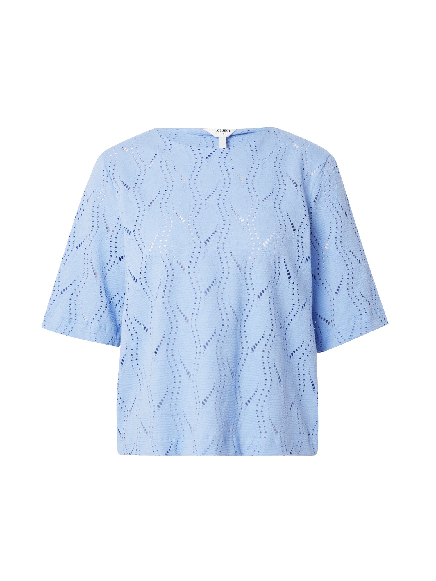 OBJECT Tricou OBJAva  albastru deschis
