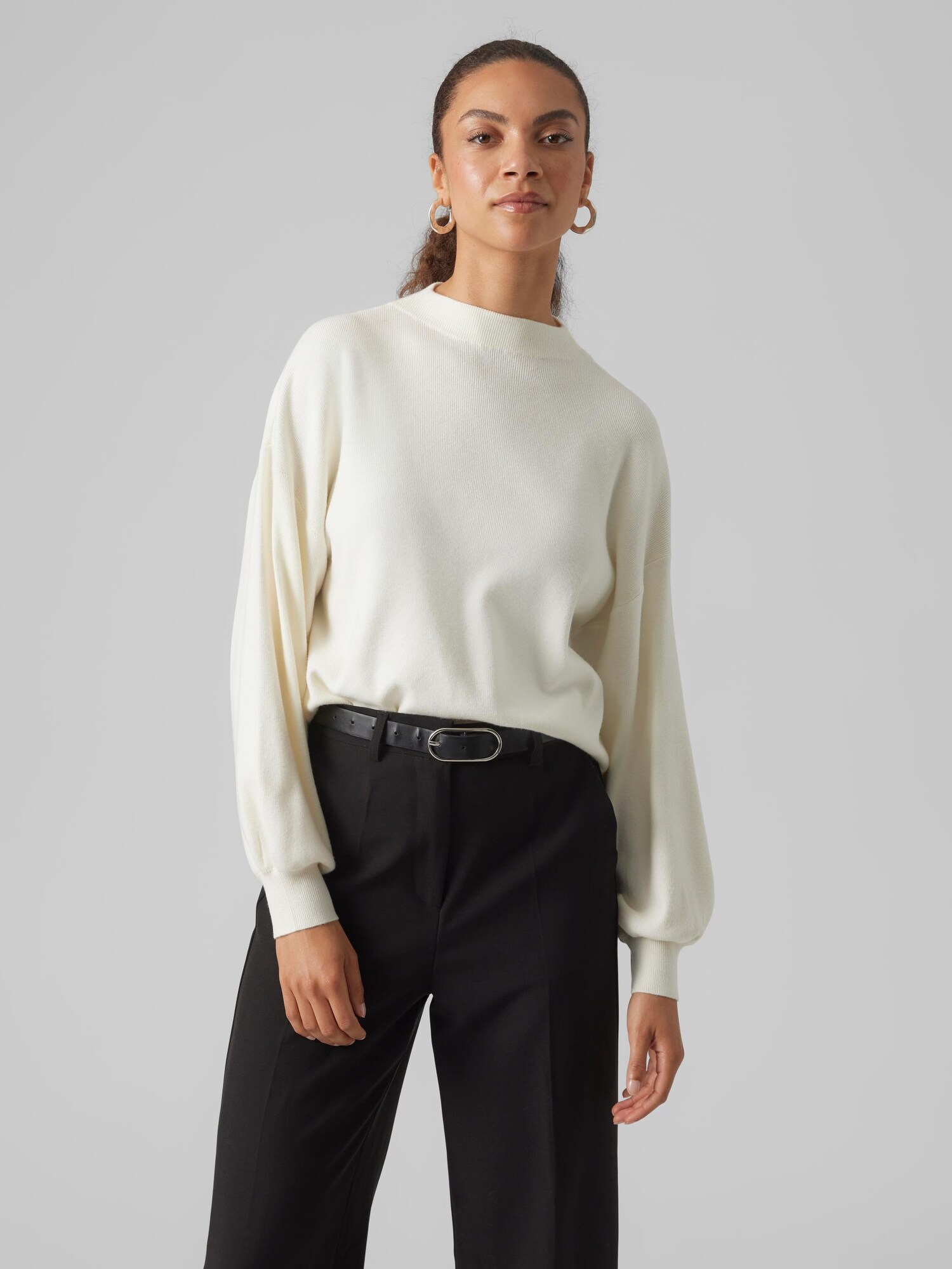 VERO MODA Pulóver 'Nancy'  bézs termék 2. képe