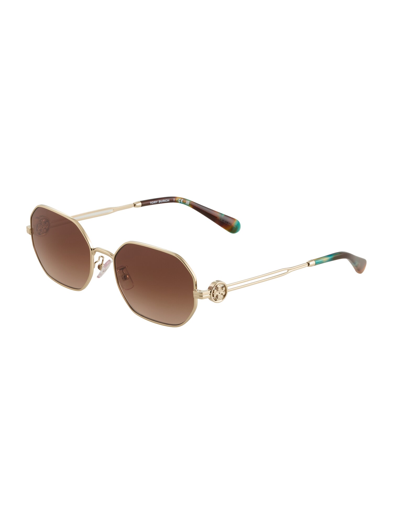 Tory Burch Slnečné okuliare '0TY6113'  tmavohnedá / zlatá
