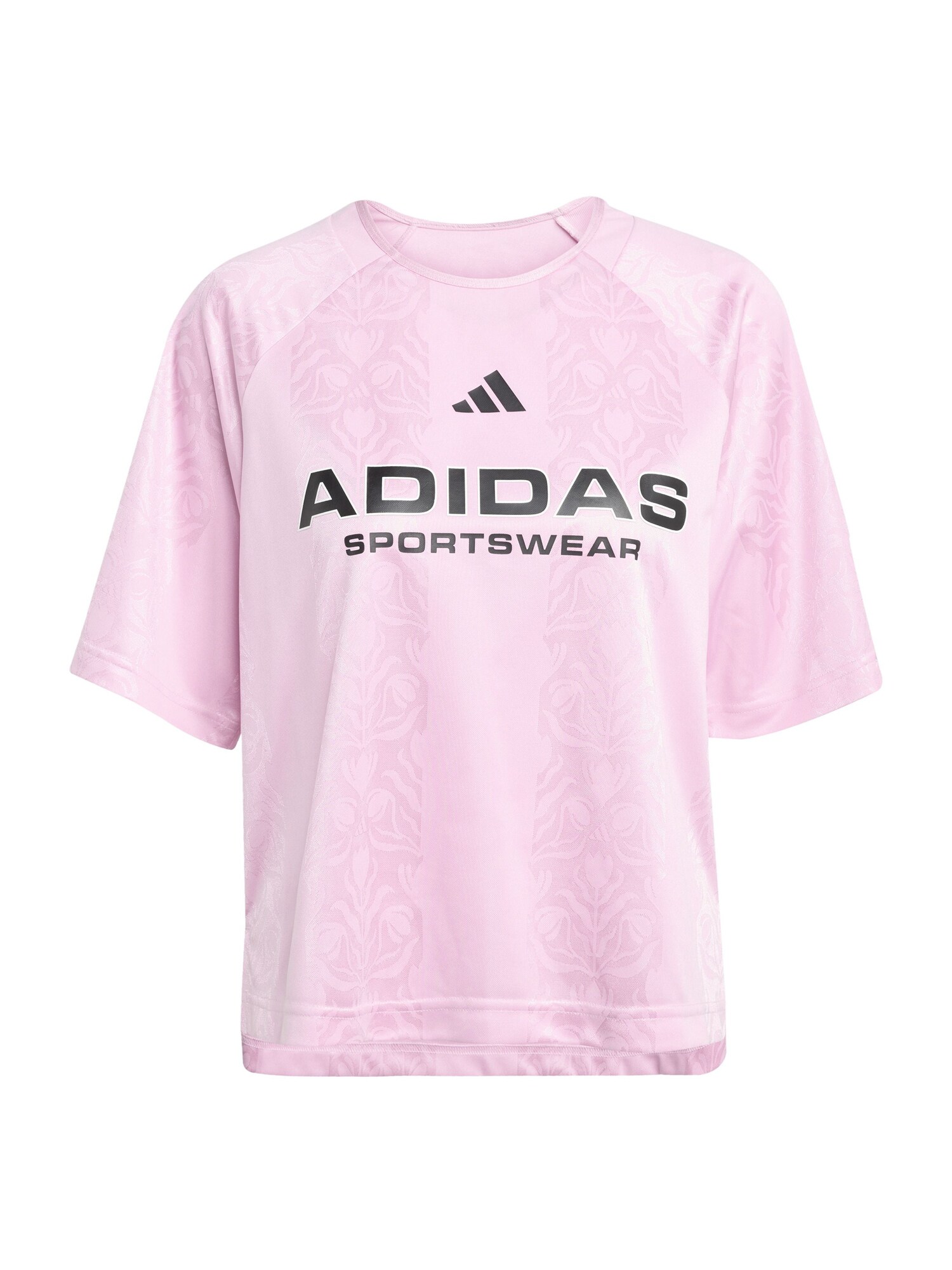 ADIDAS SPORTSWEAR Tricou funcțional TIRO  roz / roz pal / negru / alb