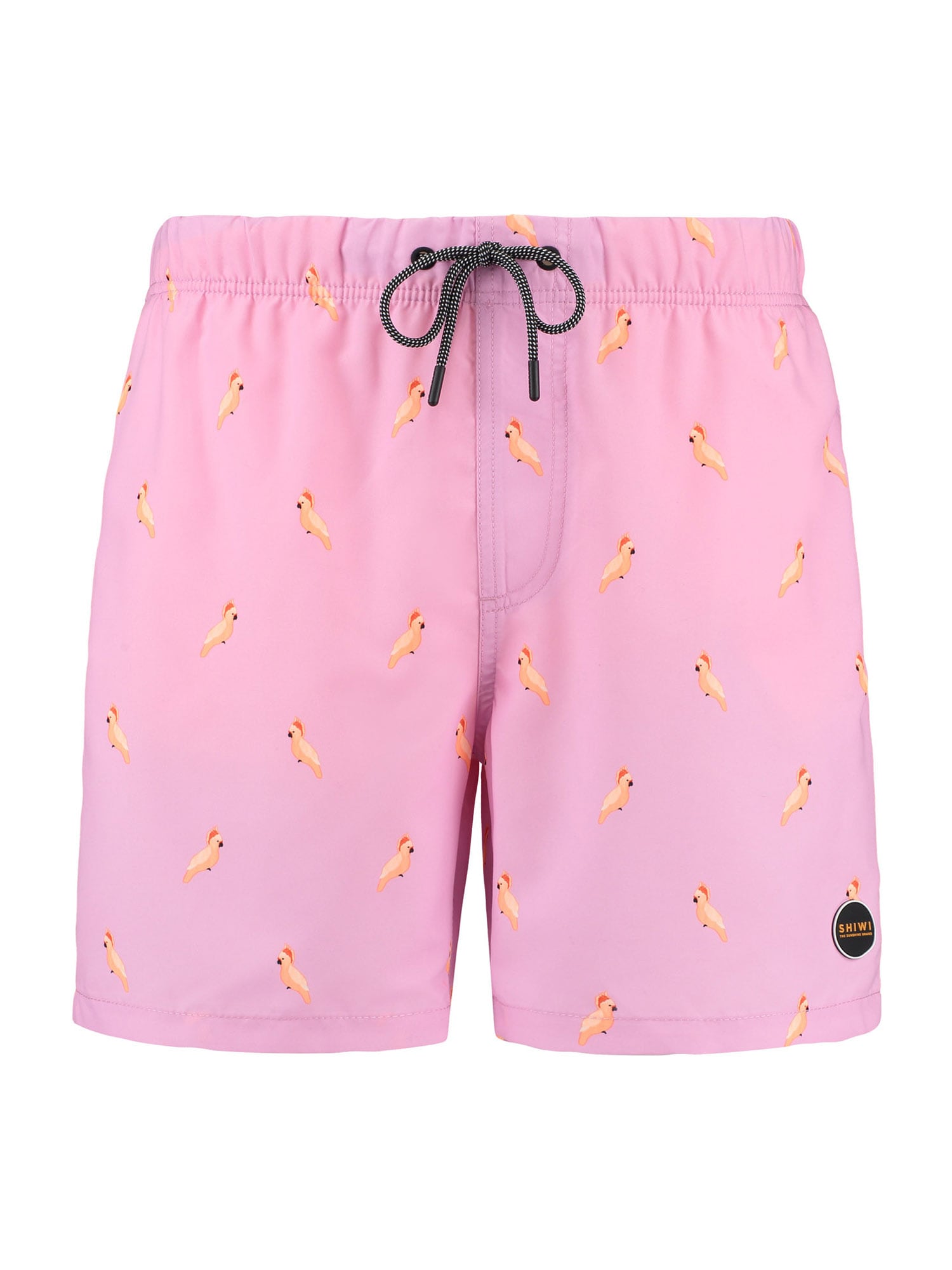 Shiwi Kratke kopalne hlače 'Cockatoo'  marelica / svetlo oranžna / svetlo roza / črna / bela