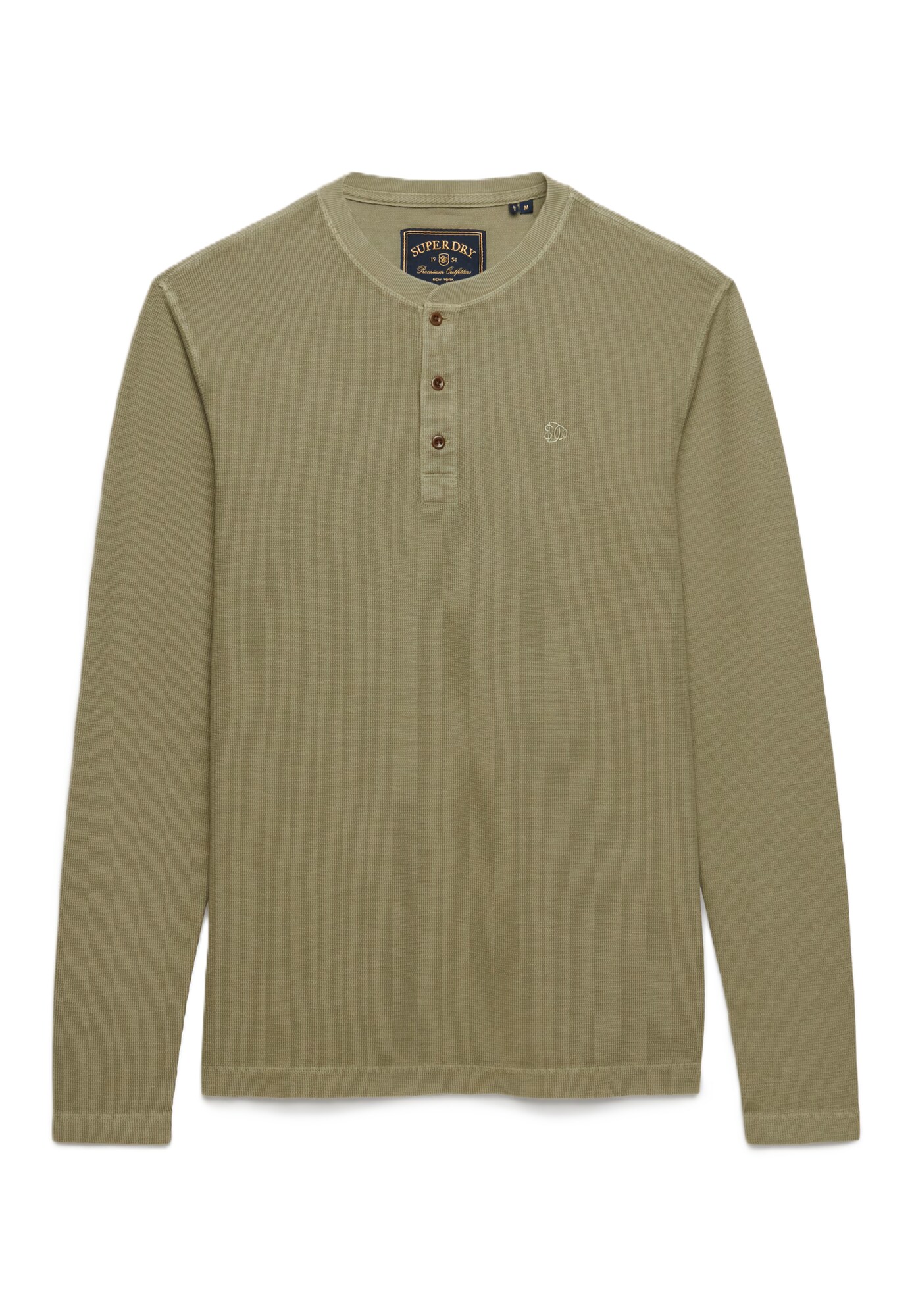Superdry Camiseta De Manga Larga Waffle Long Sleeve Henley