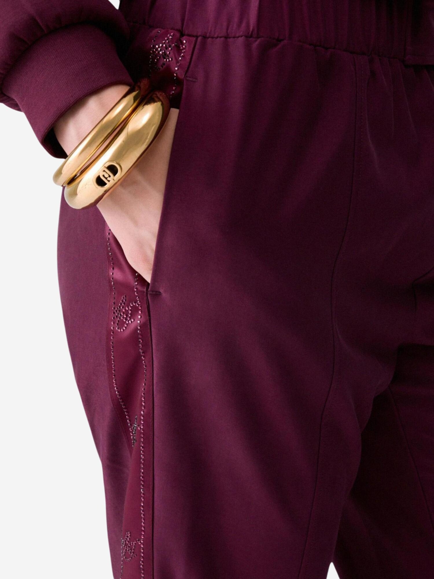 Liu Jo Pantalón  azul violaceo – imagen 4
