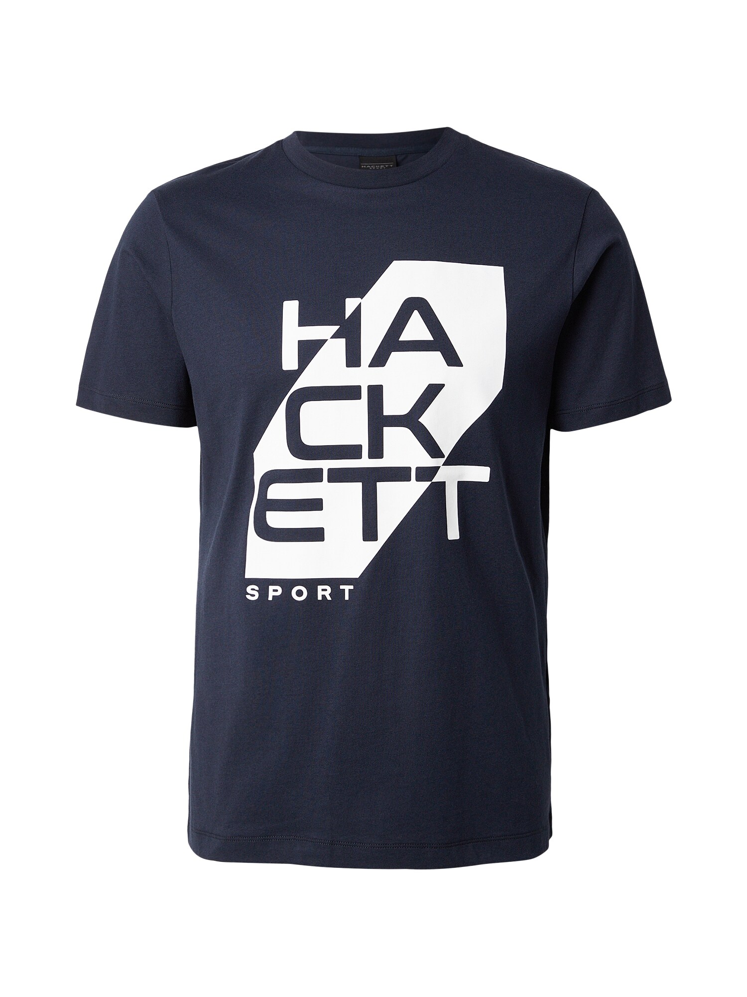 Hackett London Majica  mornarsko plava / bijela
