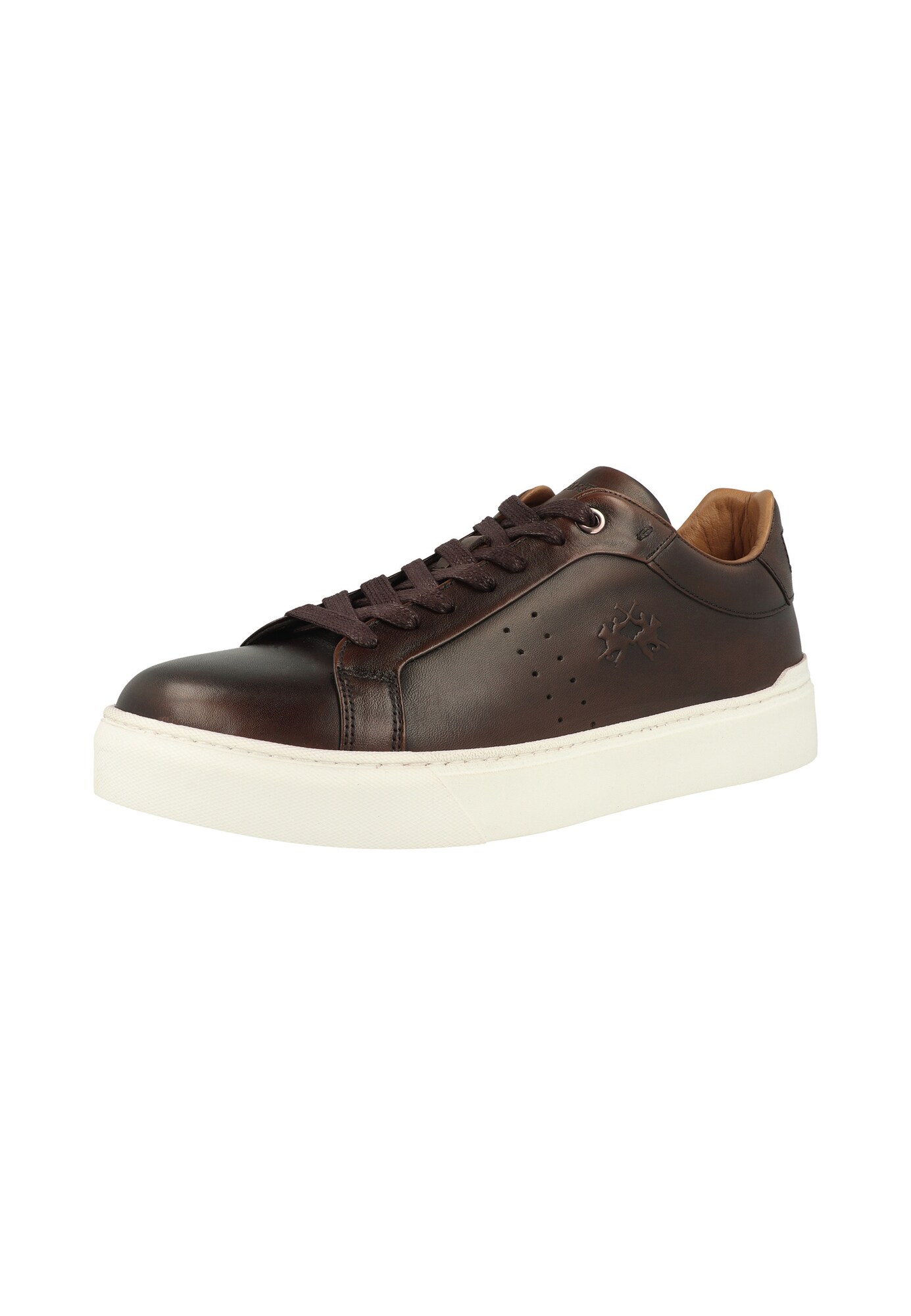 La Martina Sneaker low LFM262 maro închis