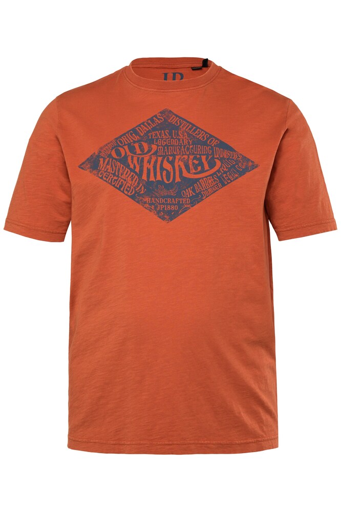 JP1880 T-Shirt Herren Größe 8XL petrol / orange