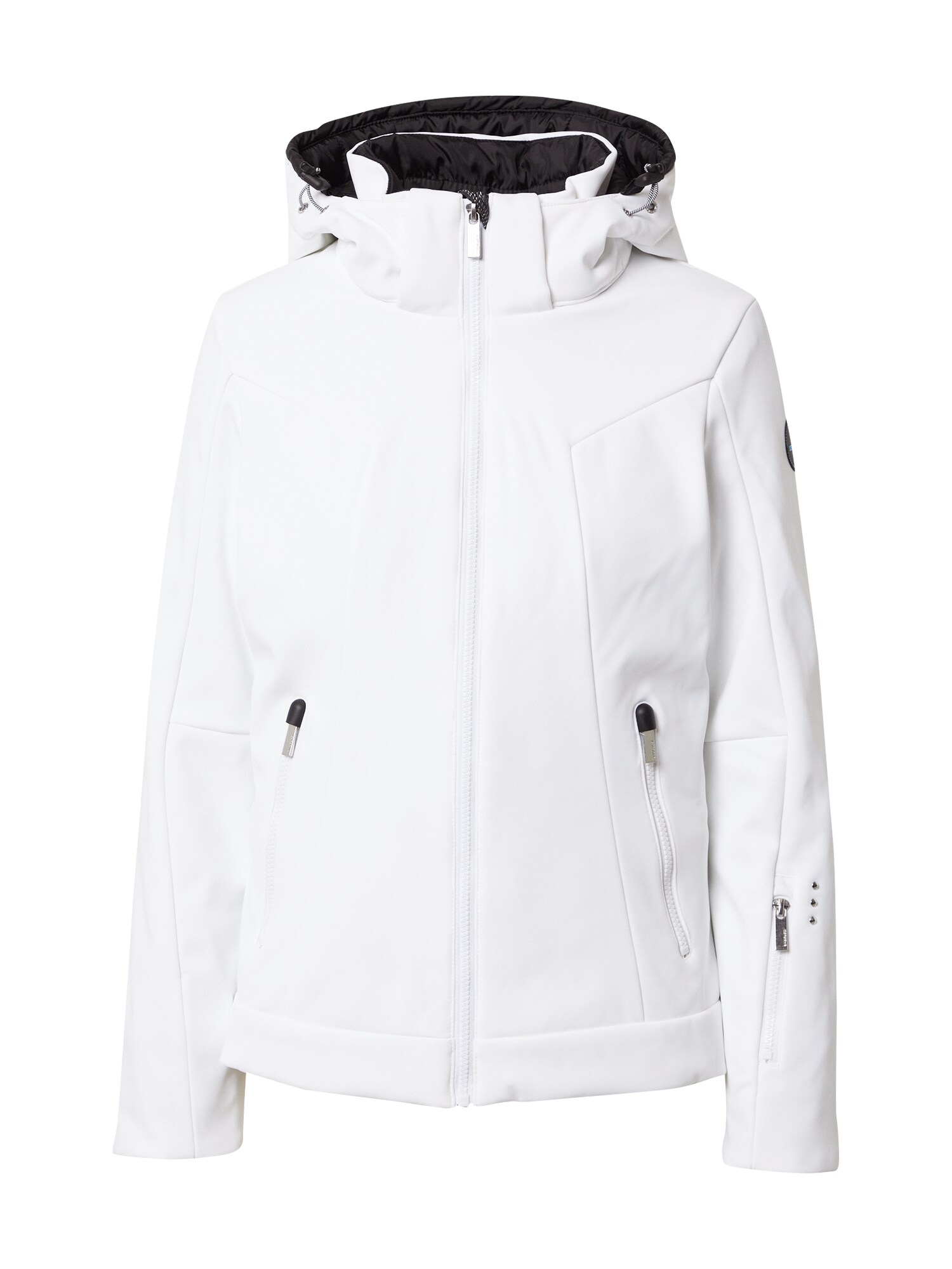 ICEPEAK Laisvalaikio striukė 'ERIE'  balta / juoda