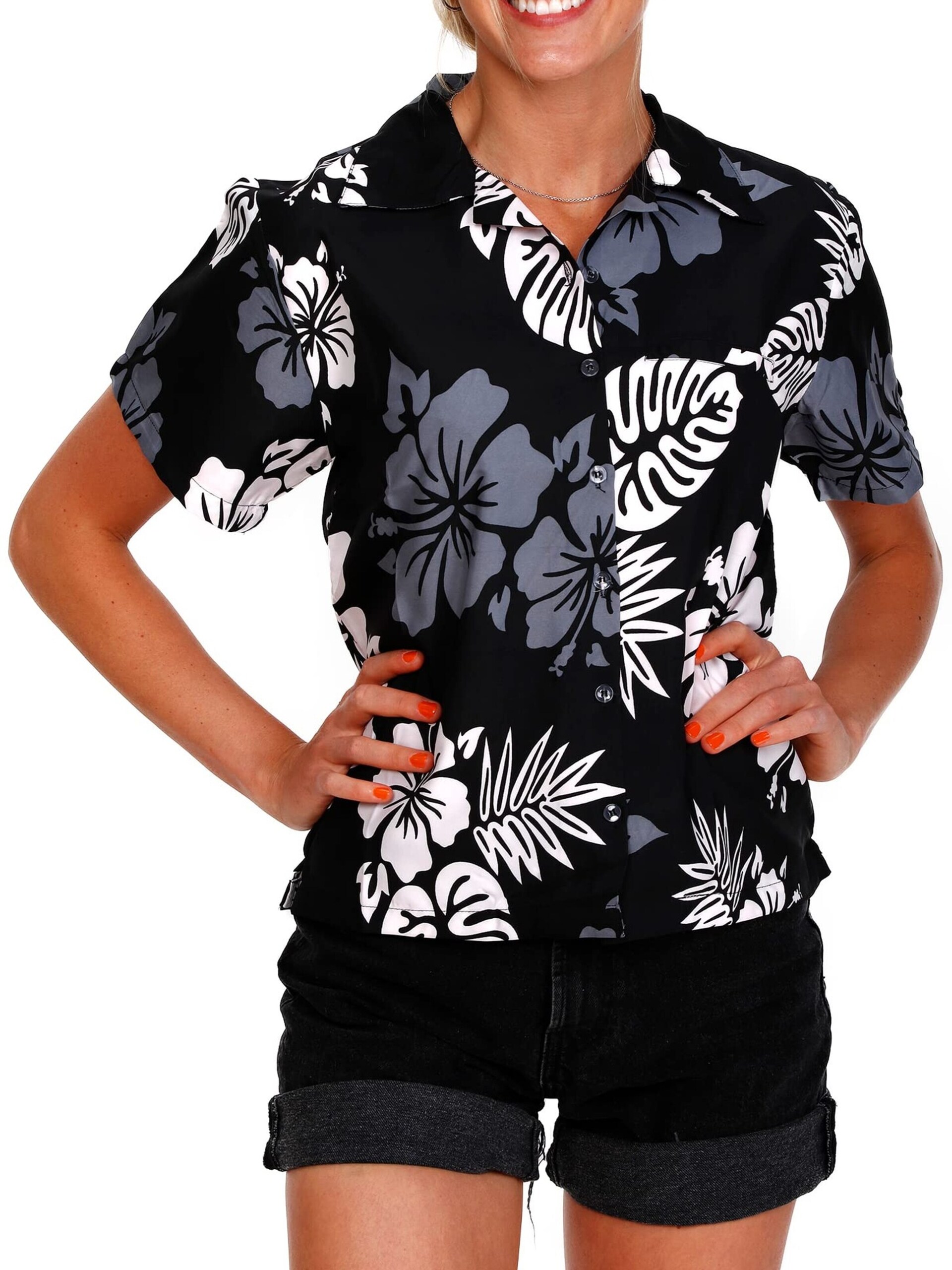 King Kameha Blus 'Mono Hibiscus' dam
