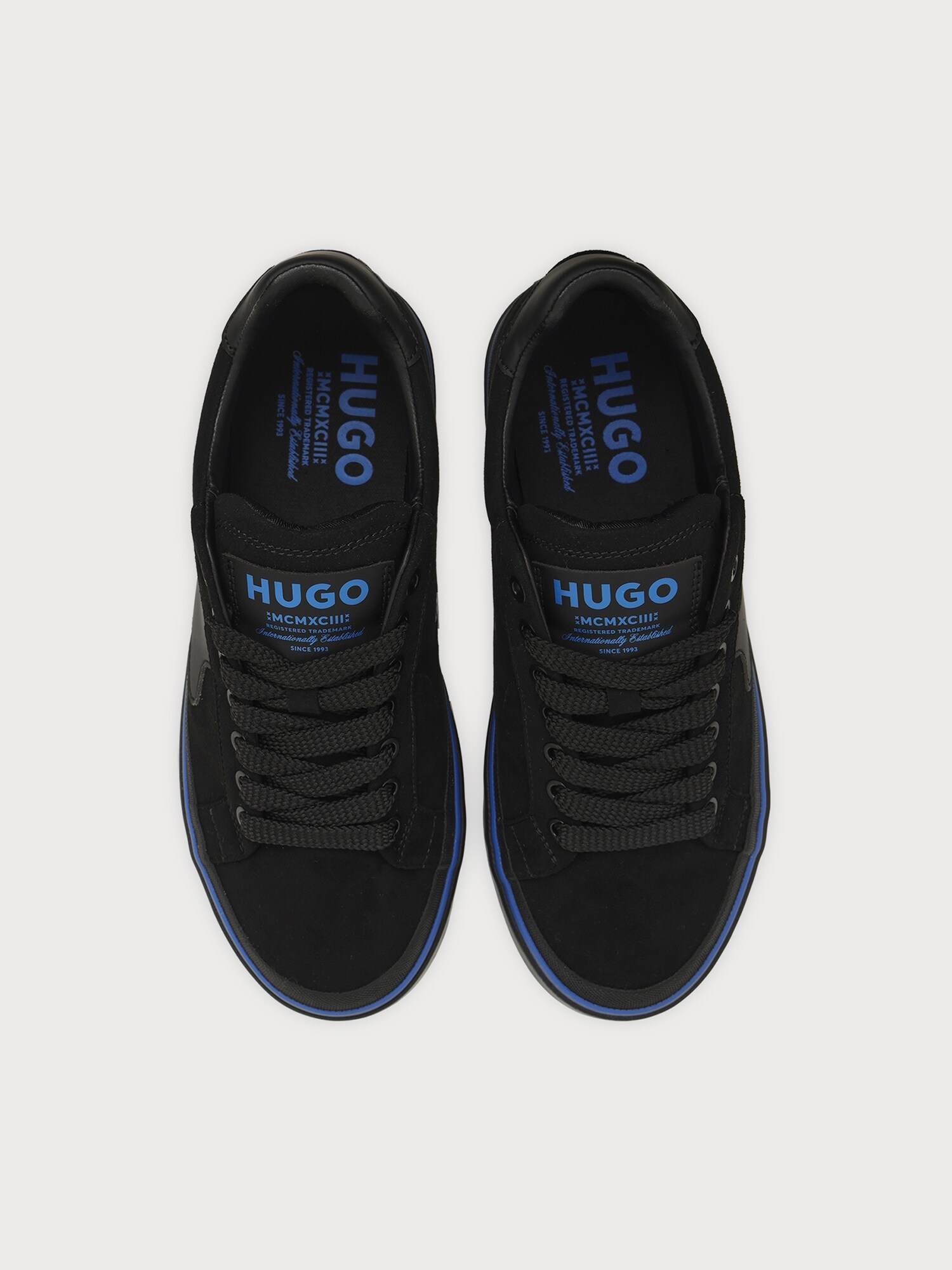 HUGO Zapatillas deportivas bajas 'Blue-X'  negro – imagen 4