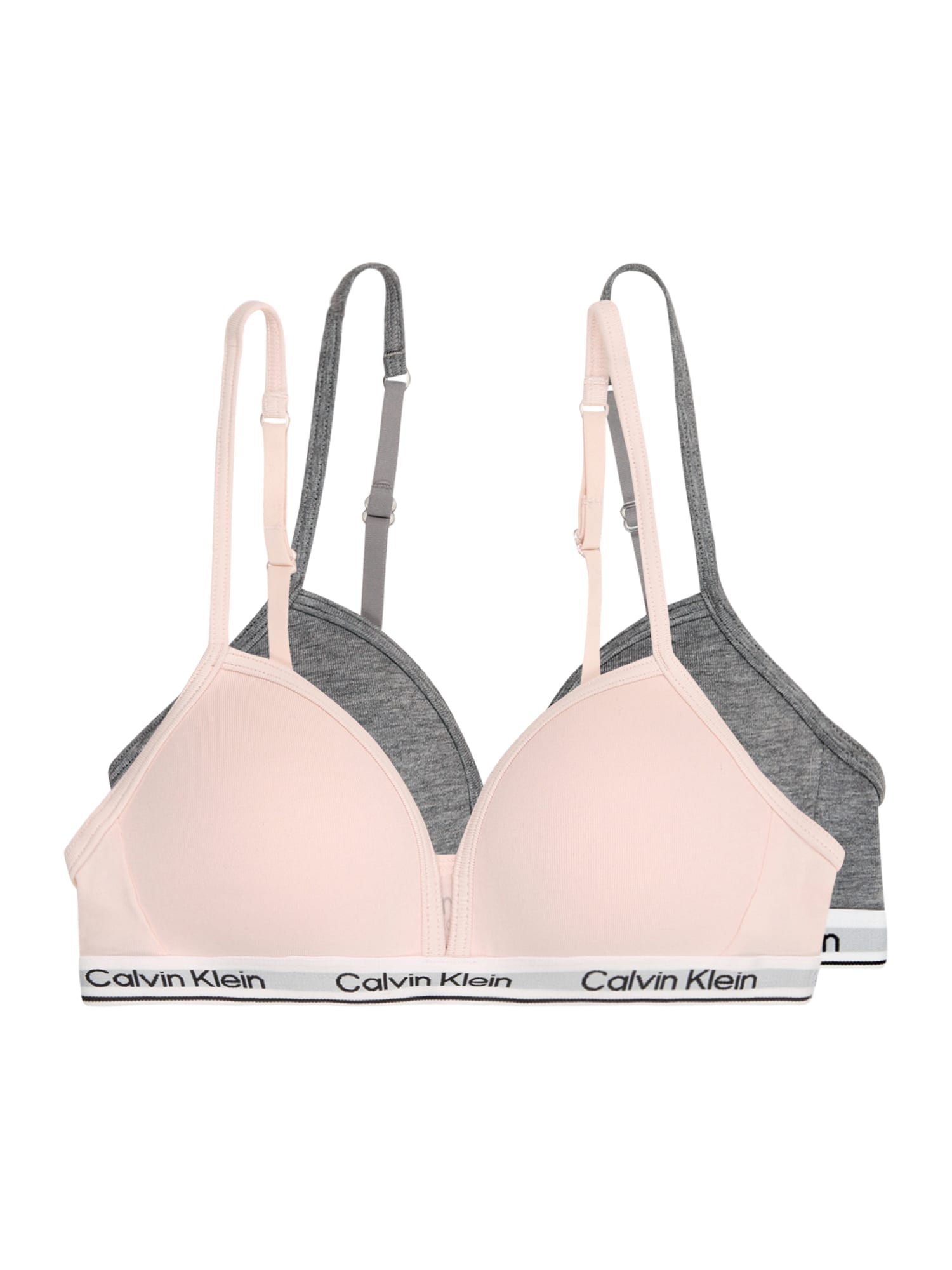 Calvin Klein Underwear Melltartó  világosszürke / sötétszürke / rózsaszín / fehér akciós termékkép 1