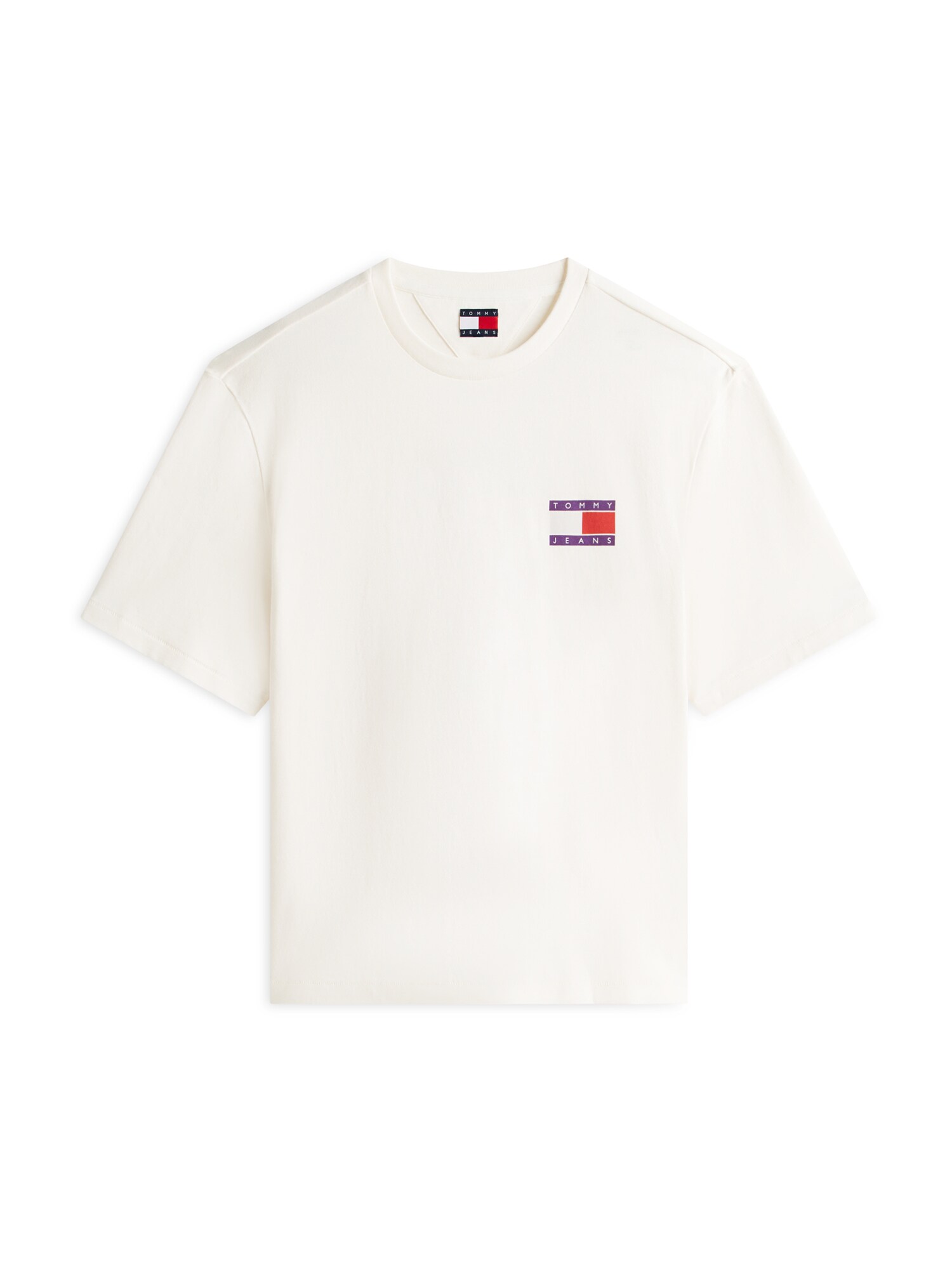 Tommy Jeans Tricou 90S  lila / roșu / alb