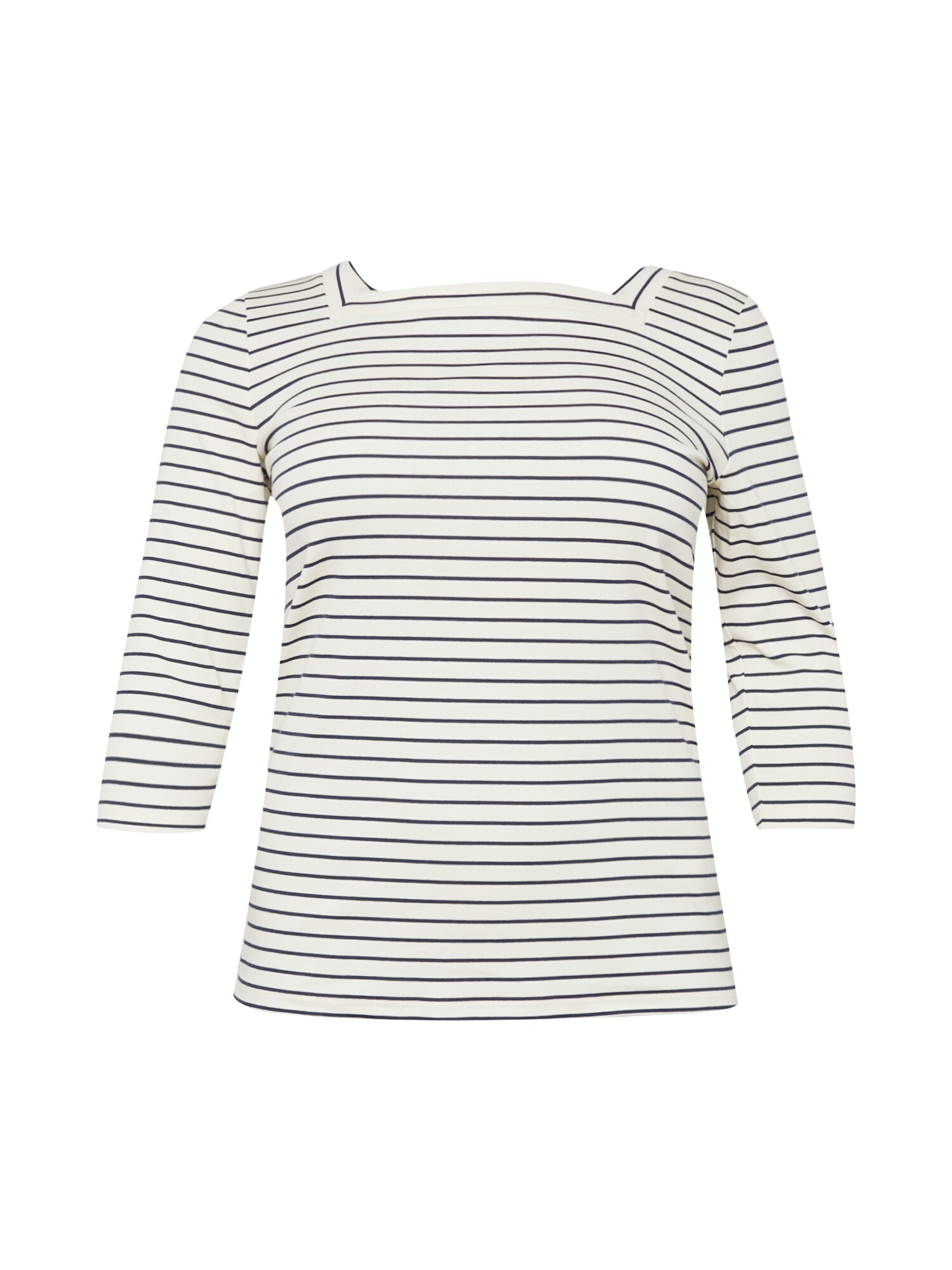 Lauren Ralph Lauren Plus Majica  ecru/prljavo bijela / mornarsko plava