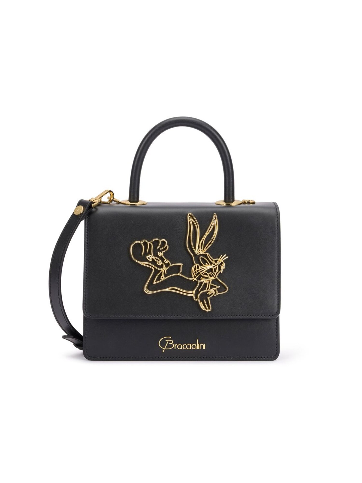 Braccialini Bolso de mano 'Audrey Bugs Bunny'  negro