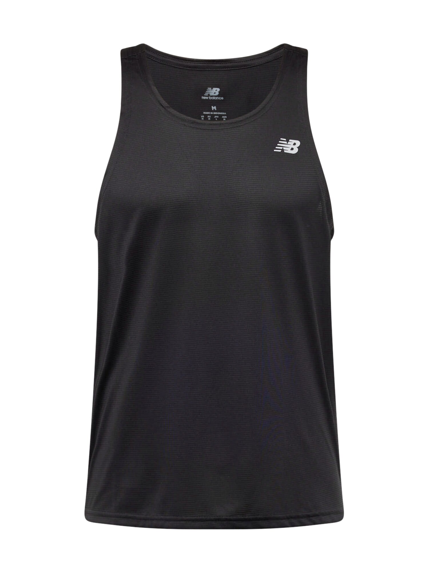 new balance Tricou funcțional Essentials  negru / alb