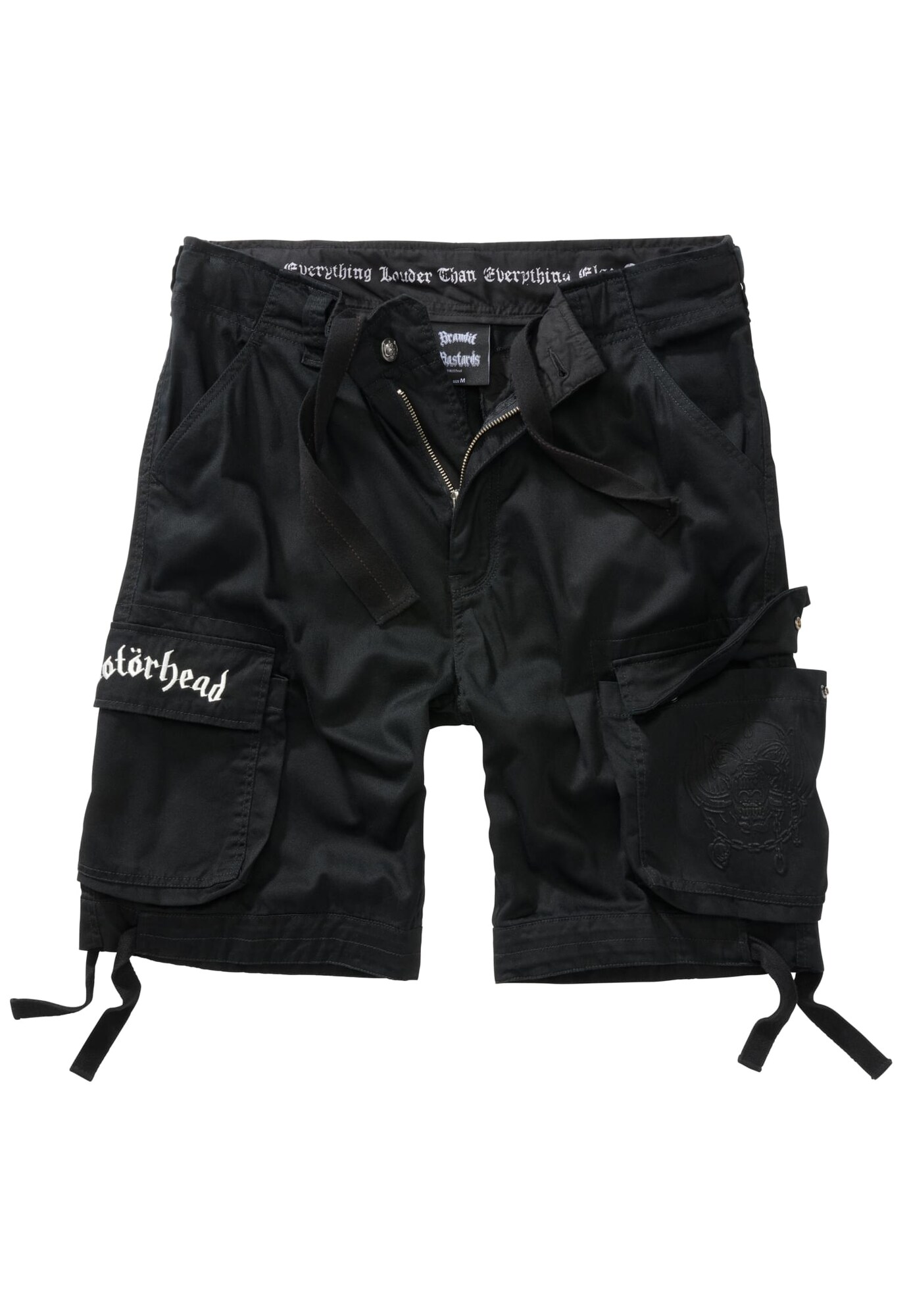 Brandit Pantalón cargo 'Motörhead Urban Legend' negro / blanco – imagen 1