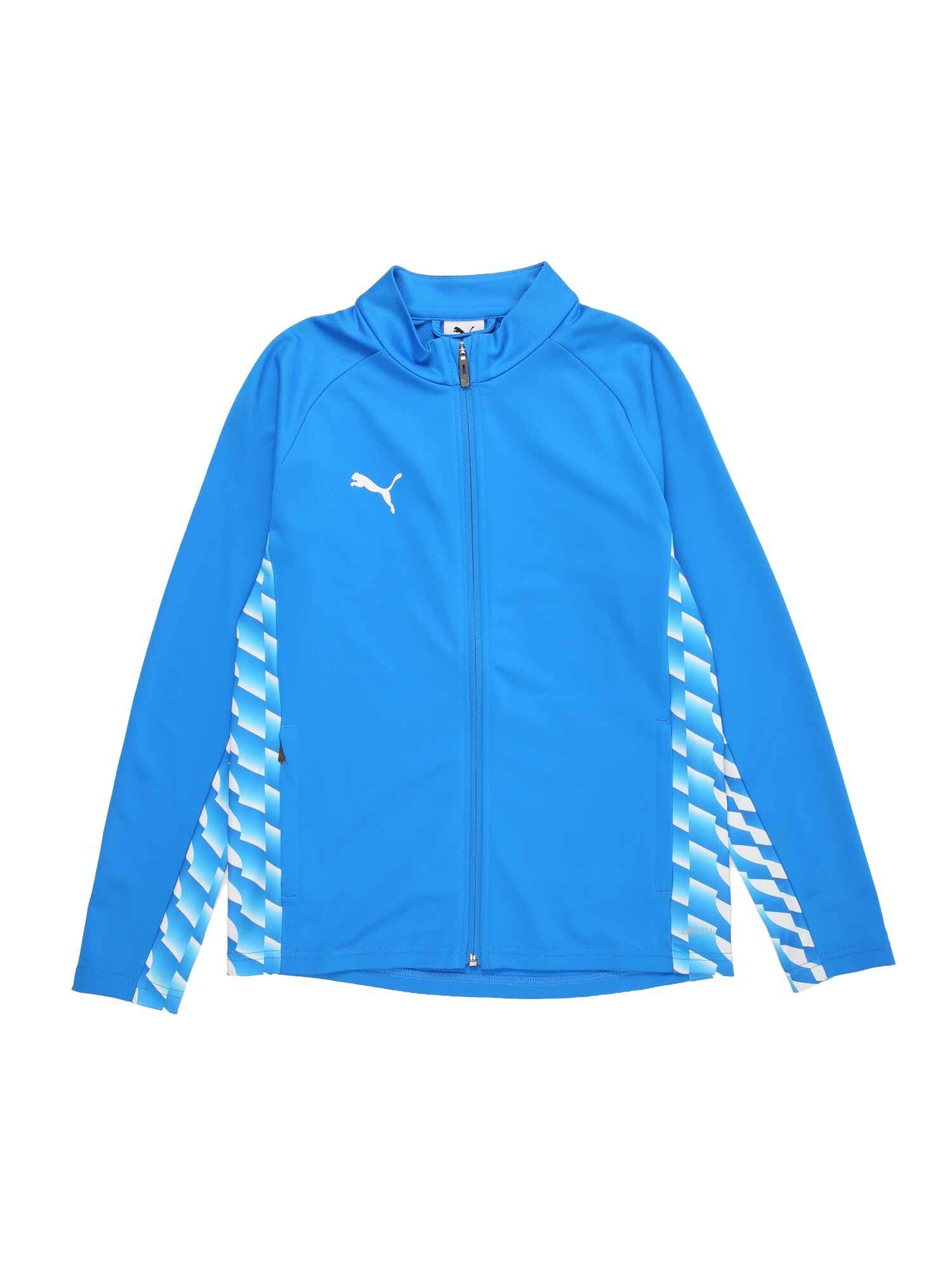 PUMA Športová bunda 'TeamLIGA26'  vodová / kráľovská modrá / biela