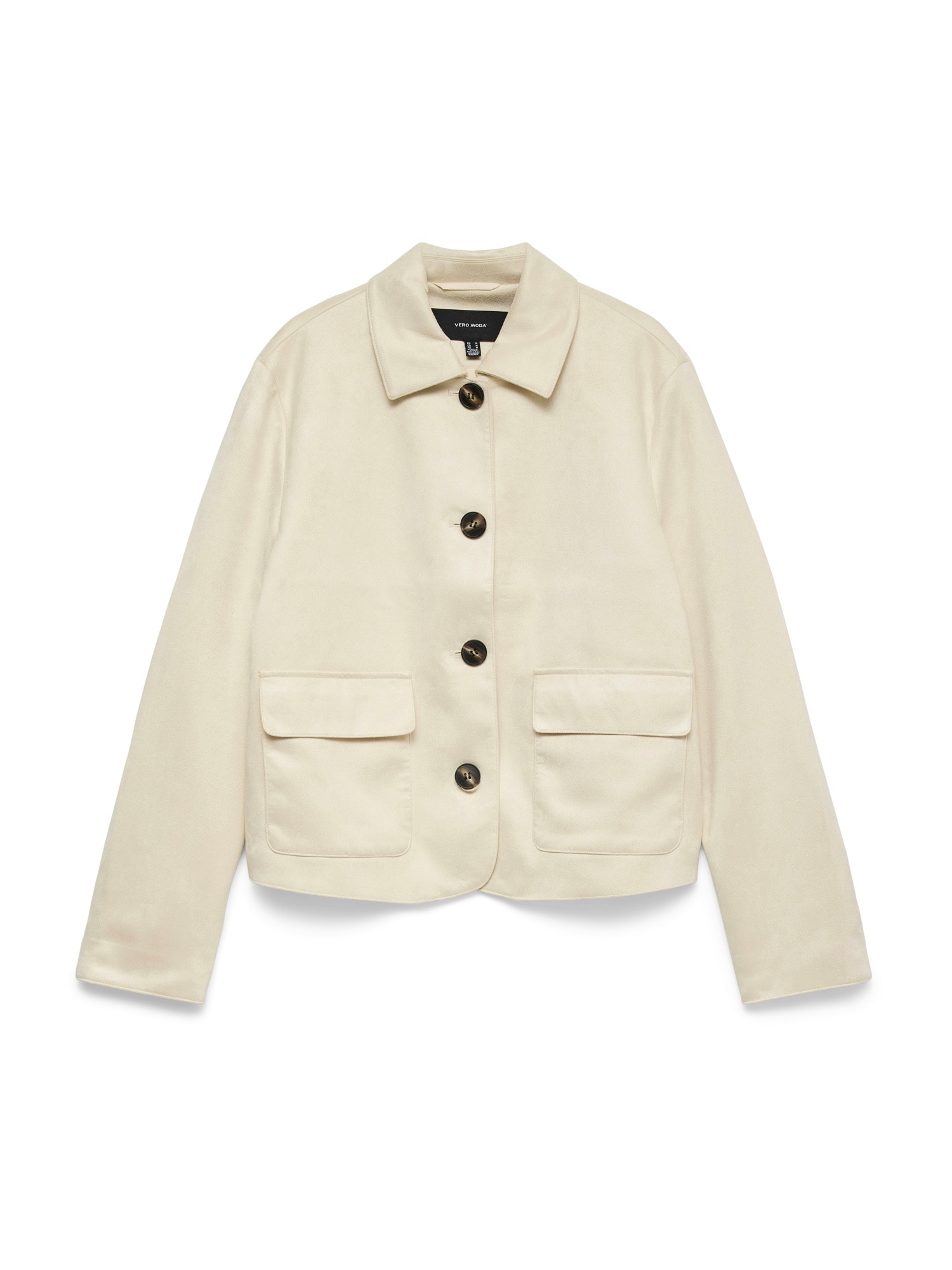 VERO MODA Geacă de primăvară-toamnă VMJOSE KELLY  ecru