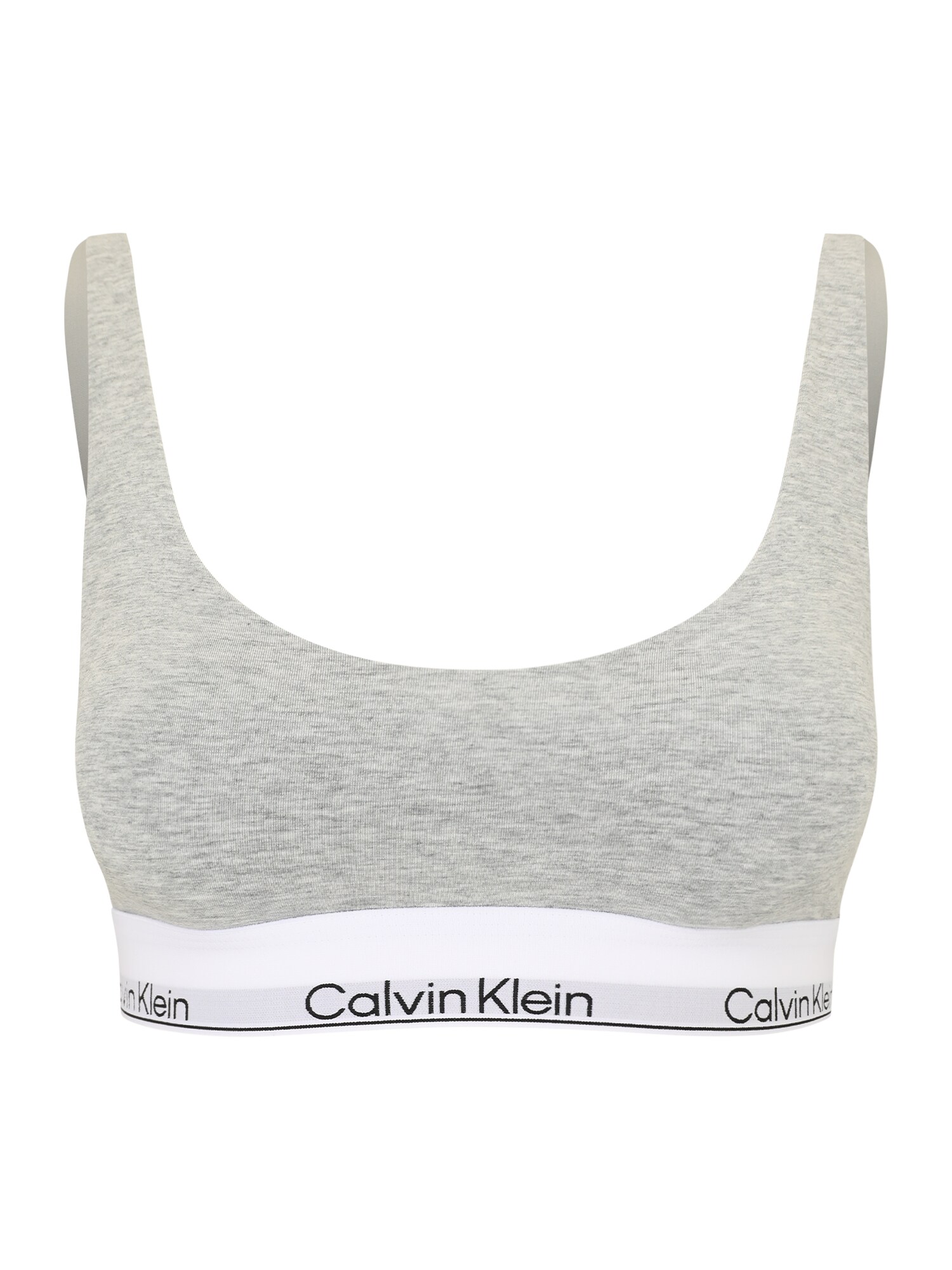 Calvin Klein Underwear Sutien  gri / negru / alb
