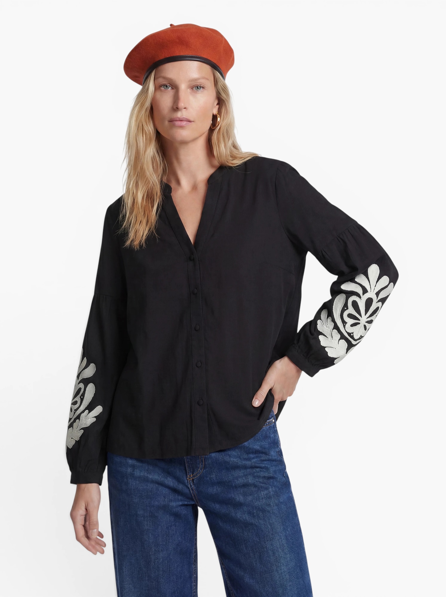 VERO MODA Blúzka 'VMJUPITER'  čierna / biela (obrázok 3)