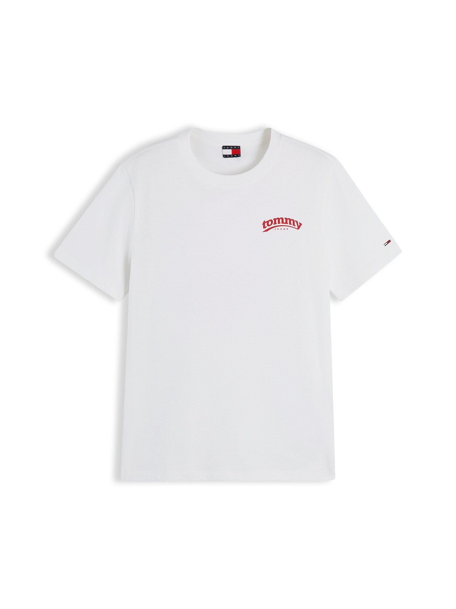 Tommy Jeans Camiseta rojo / blanco
