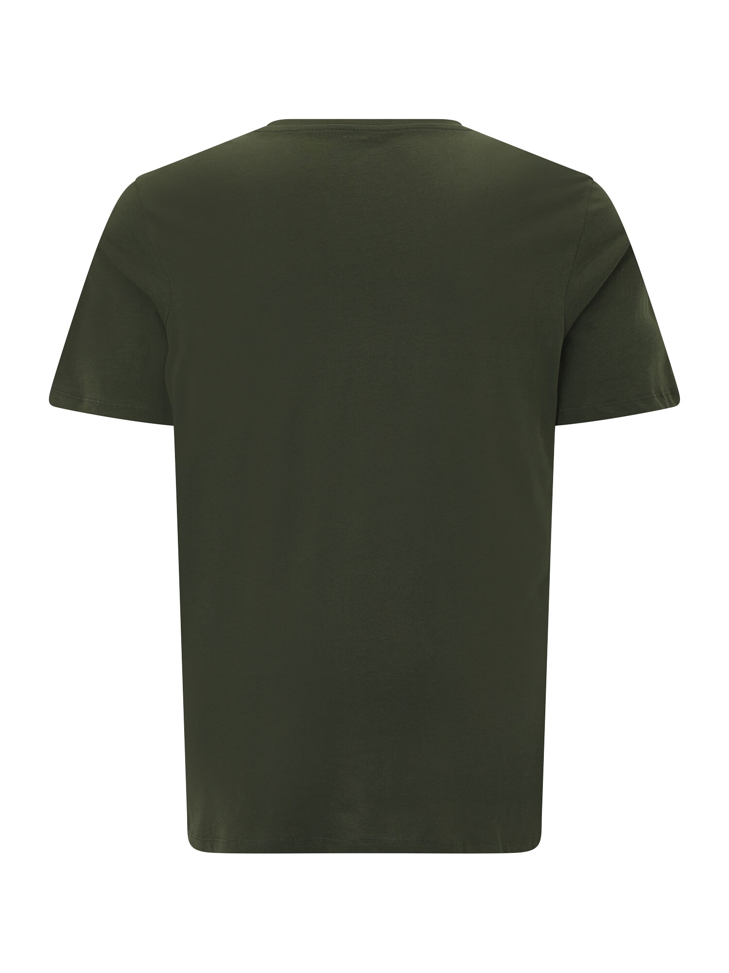 Jack & Jones Plus Póló  zöld / sötét narancssárga / fehér termék 2. képe