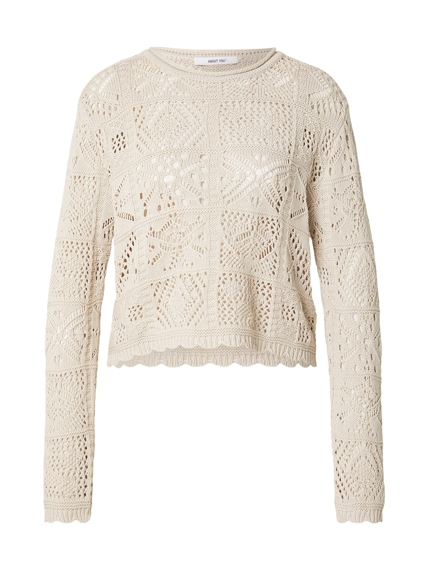 ABOUT YOU Pulover Tenea  alb murdar