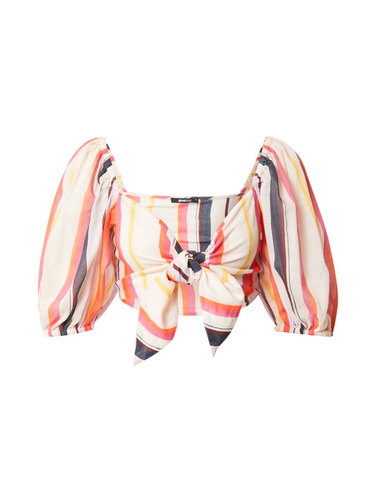 Gina Tricot Top 'SILVANA' Női narancs , Méret M
