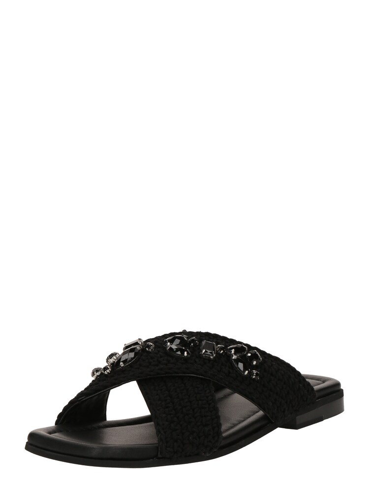 INUIKII Pantolette Damen Größe 39 schwarz