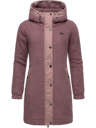 Ragwear Fleece jas ‘Cousy’ Mauve