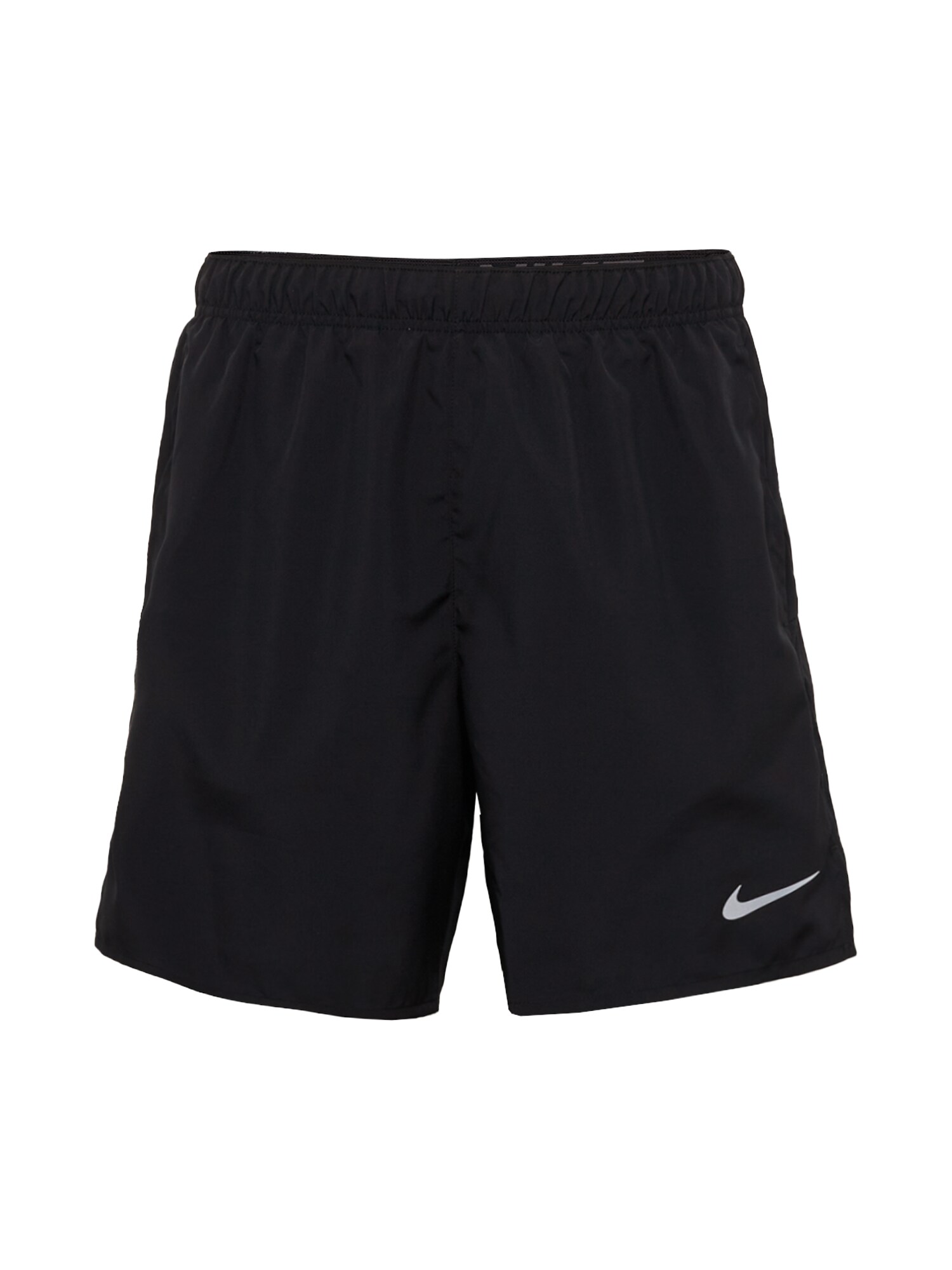 NIKE Pantaloni sport Challenger  gri argintiu / negru